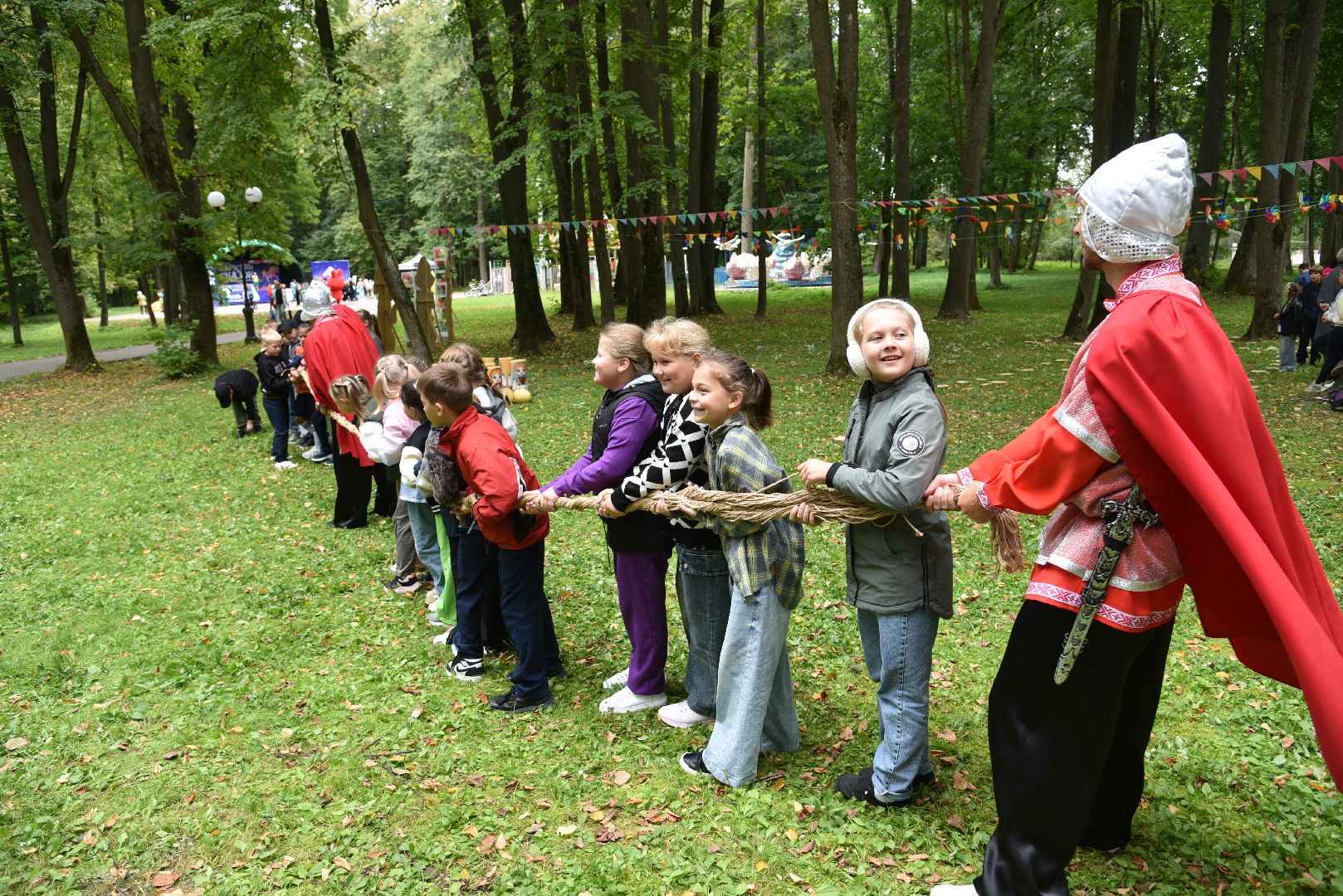 лотошино, лотошинский парк, фестиваль народного творчества, дети,