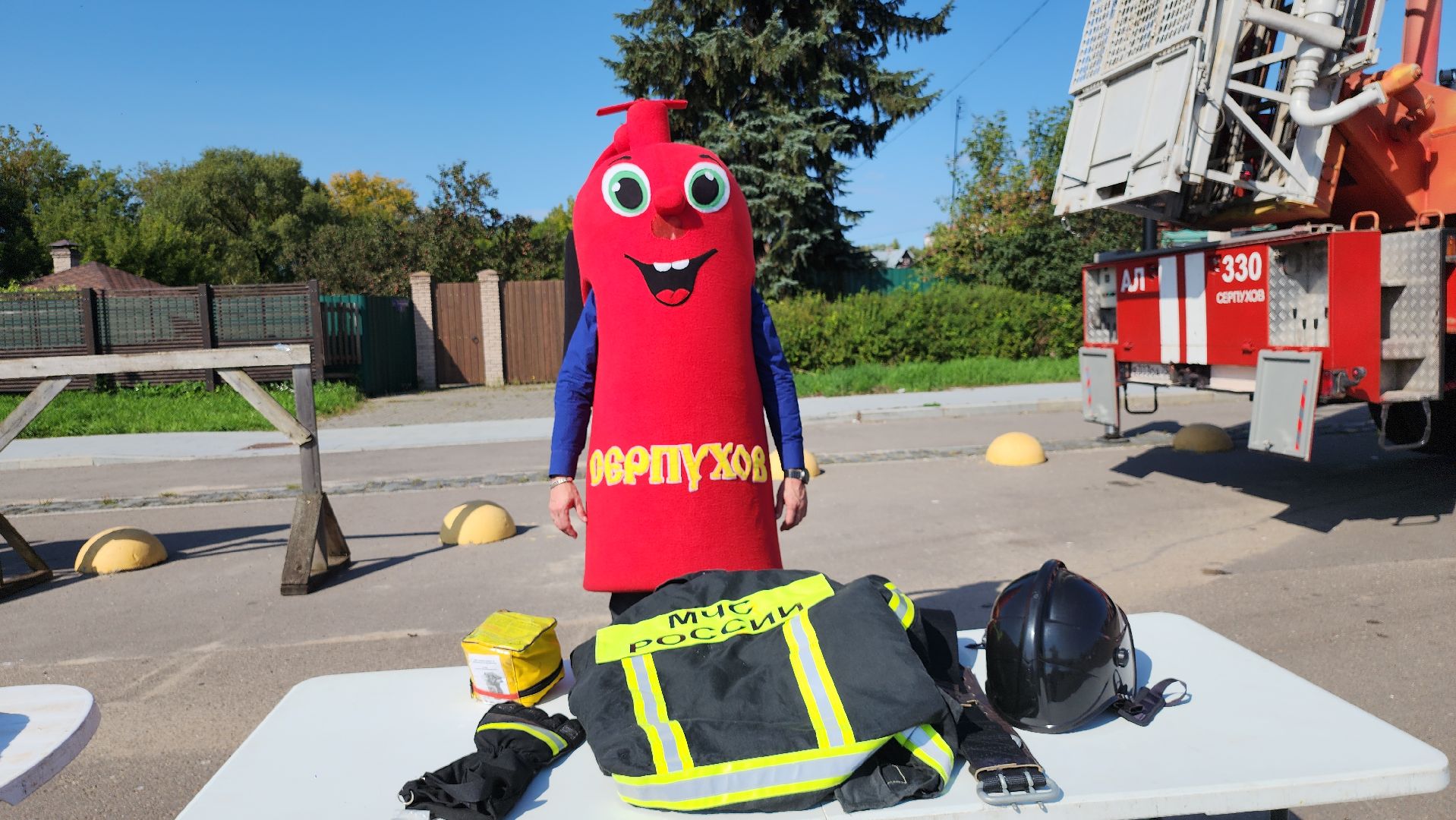 серпухов, подмосковье, 35 лет мчс,