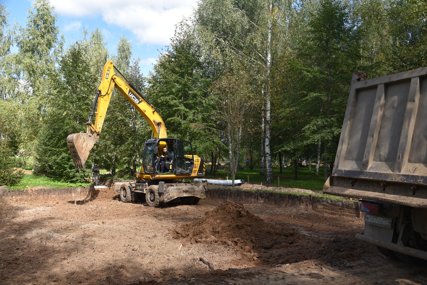 лотошино, стела населенный пункт воинской доблести, благоустройство,