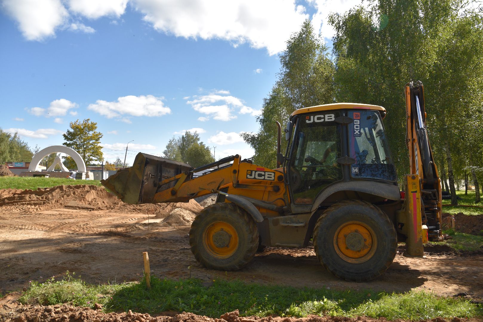 лотошино, стела населенный пункт воинской доблести, благоустройство,