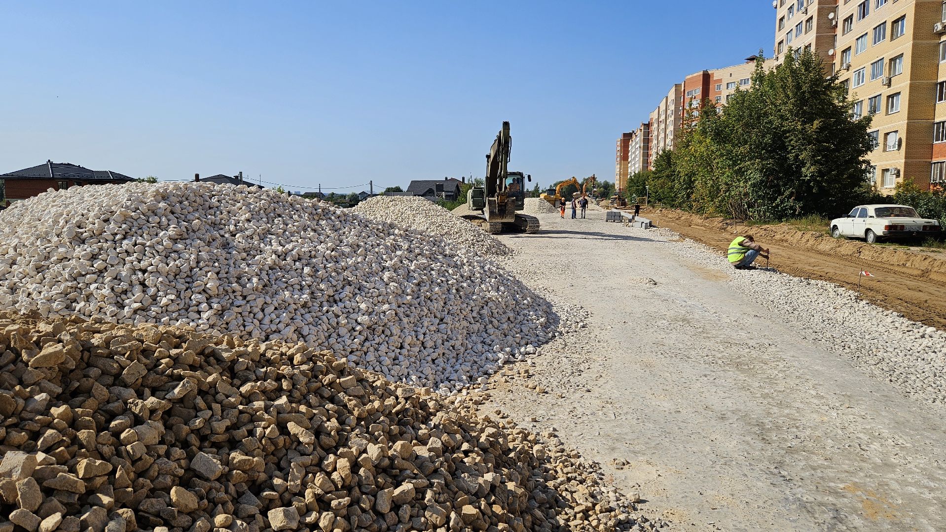 дорога, строительство, жуковский,