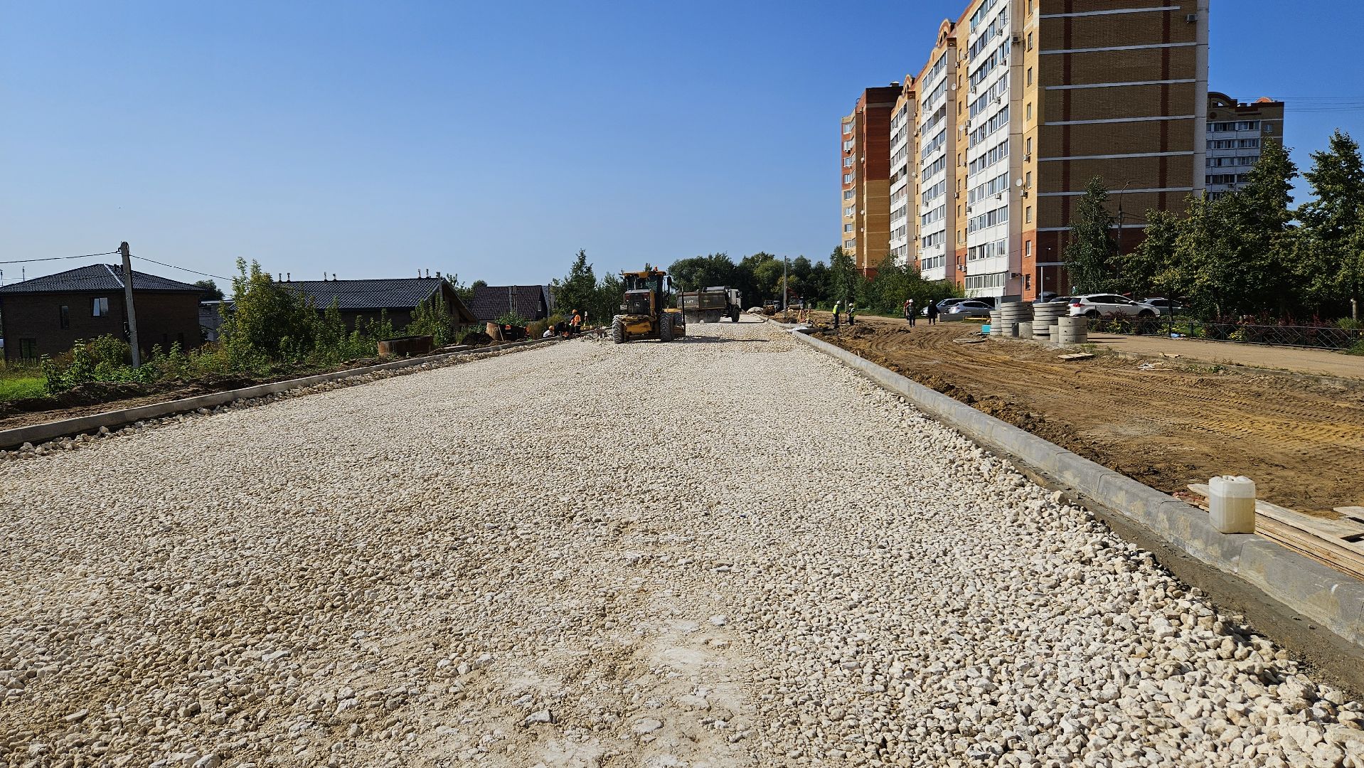 дорога, строительство, жуковский,