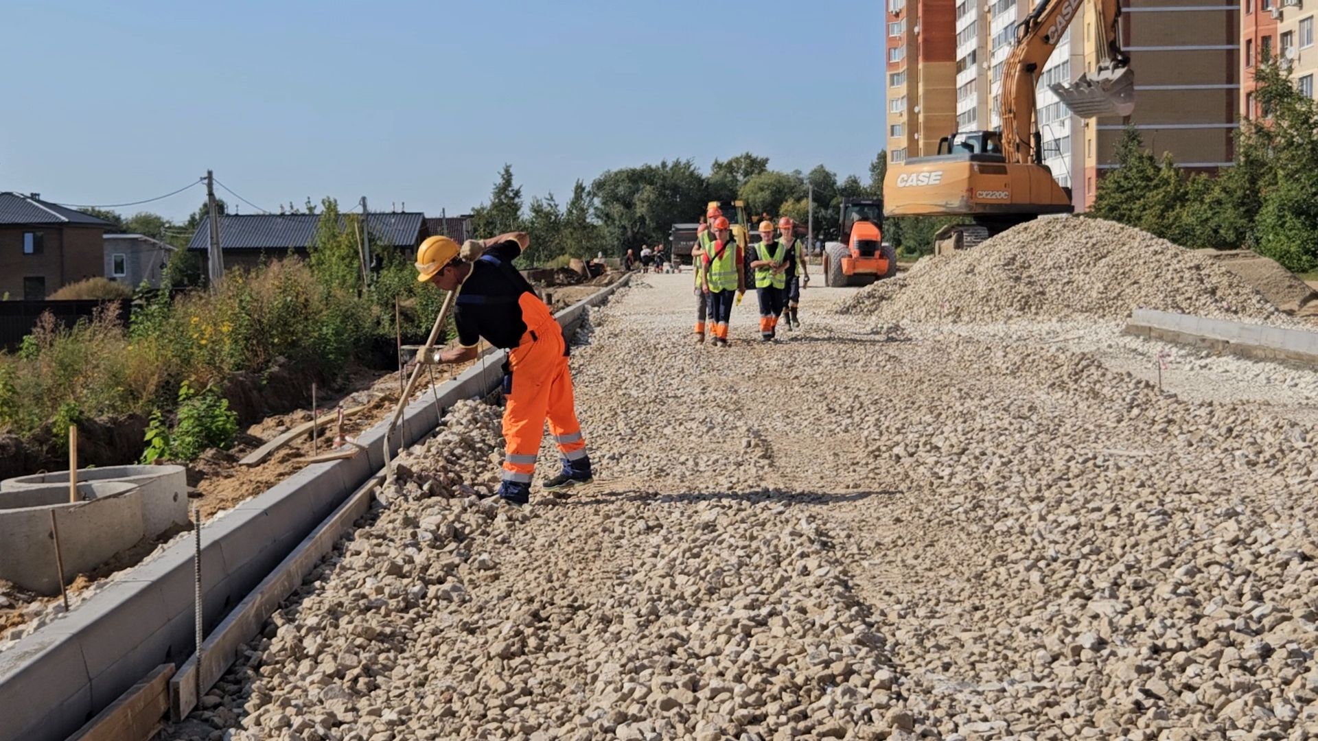 дорога, строительство, жуковский,