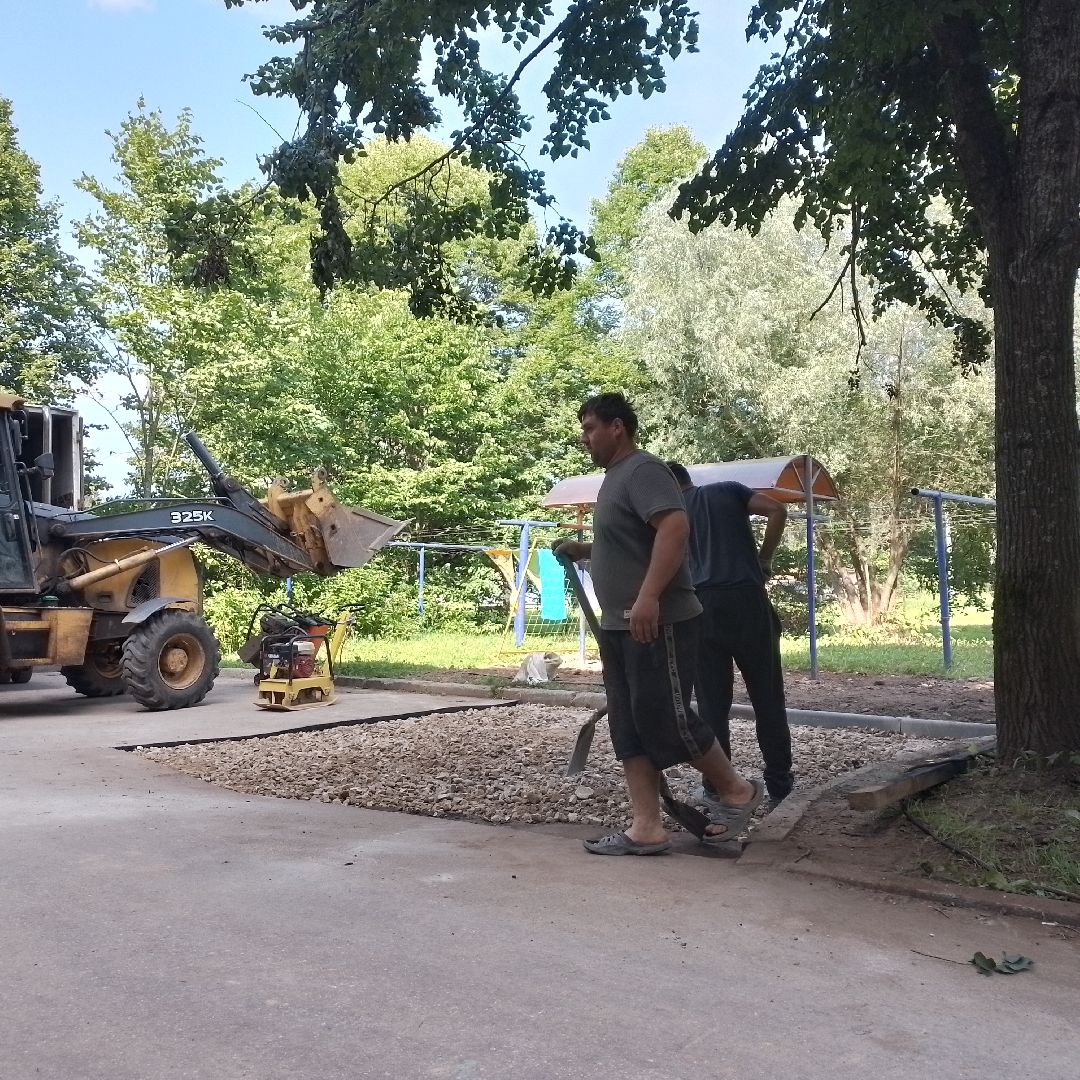 городской округ восход, жкх, благоустройство, асфальт, асфальтирование,