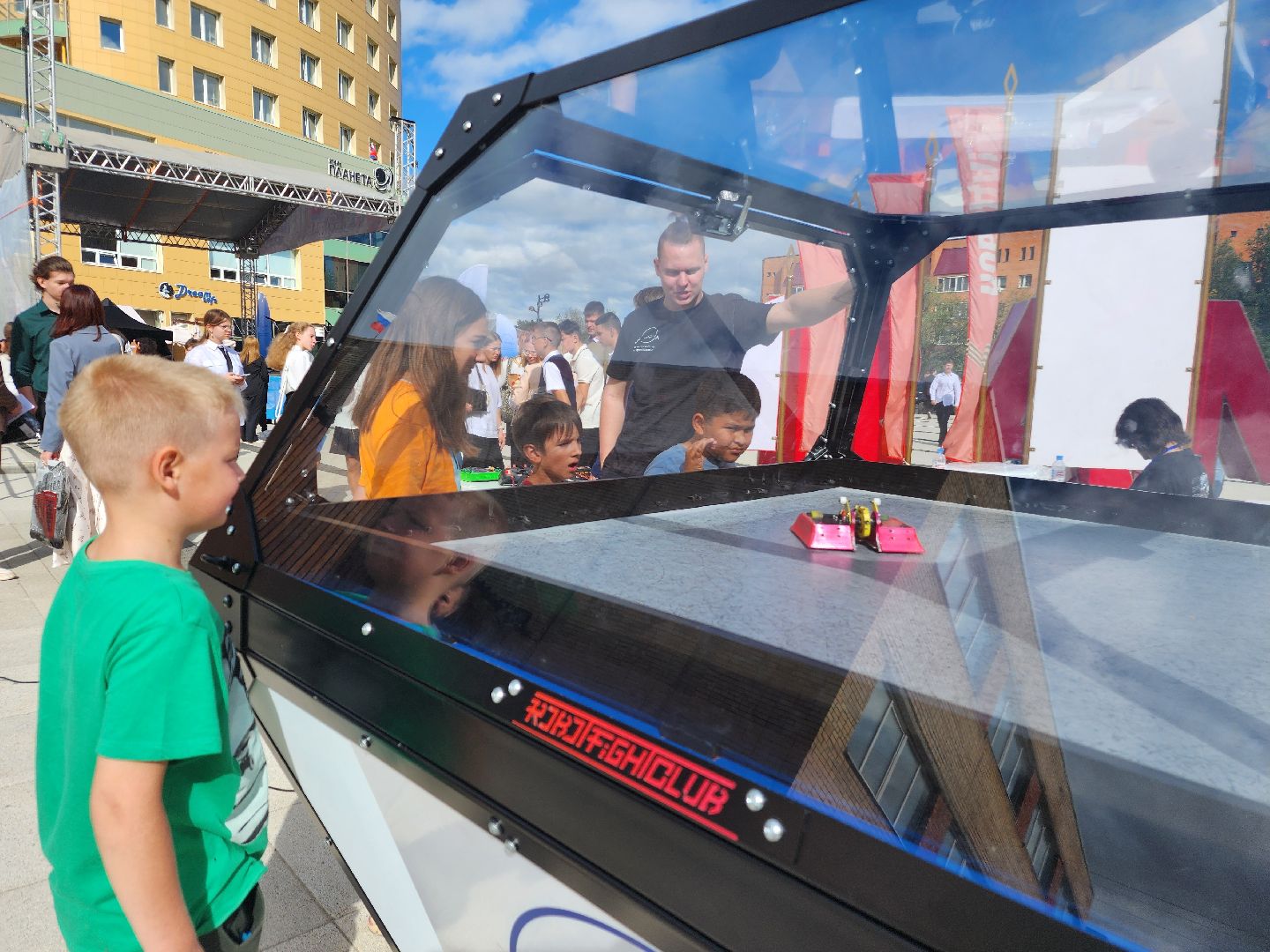 фрязино, технопарк, инженерный класс, школьники, вручение сертификата,