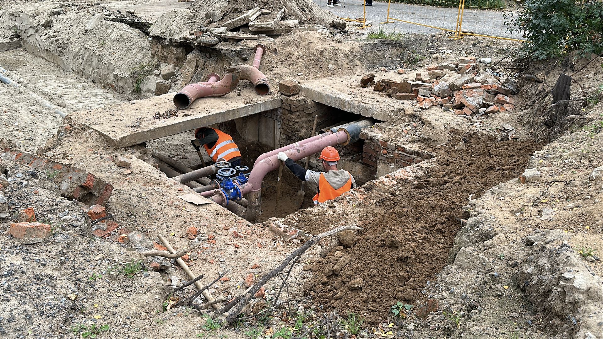 пушкинский городской округ, поселок зеленый городок, замена теплосетей, замена теплотрассы, отопление, горячее водоснабжение, жкх,