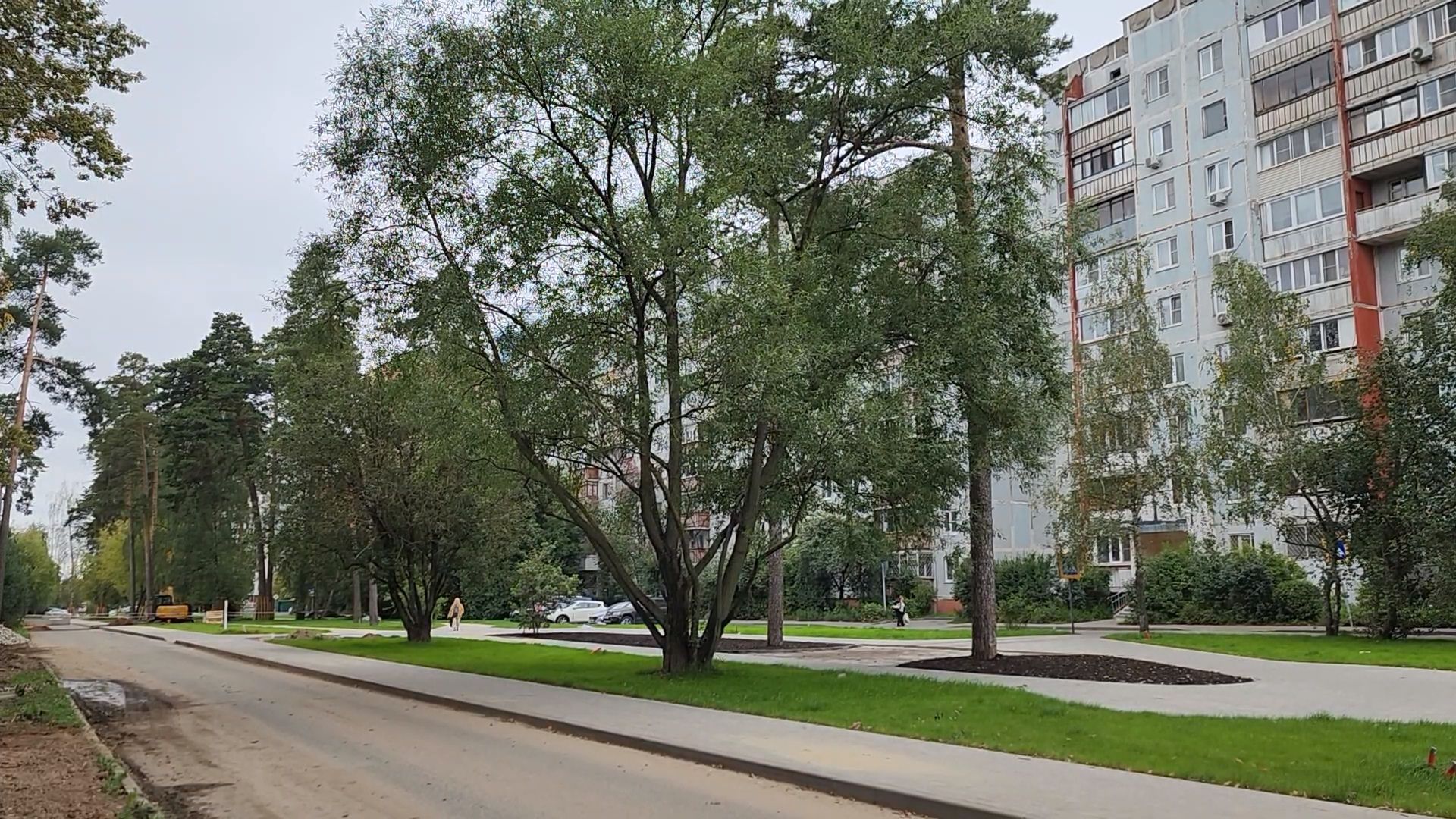 королёв, благоустройство сквера на пушкинской, территория у папанинской дачи в королеве,