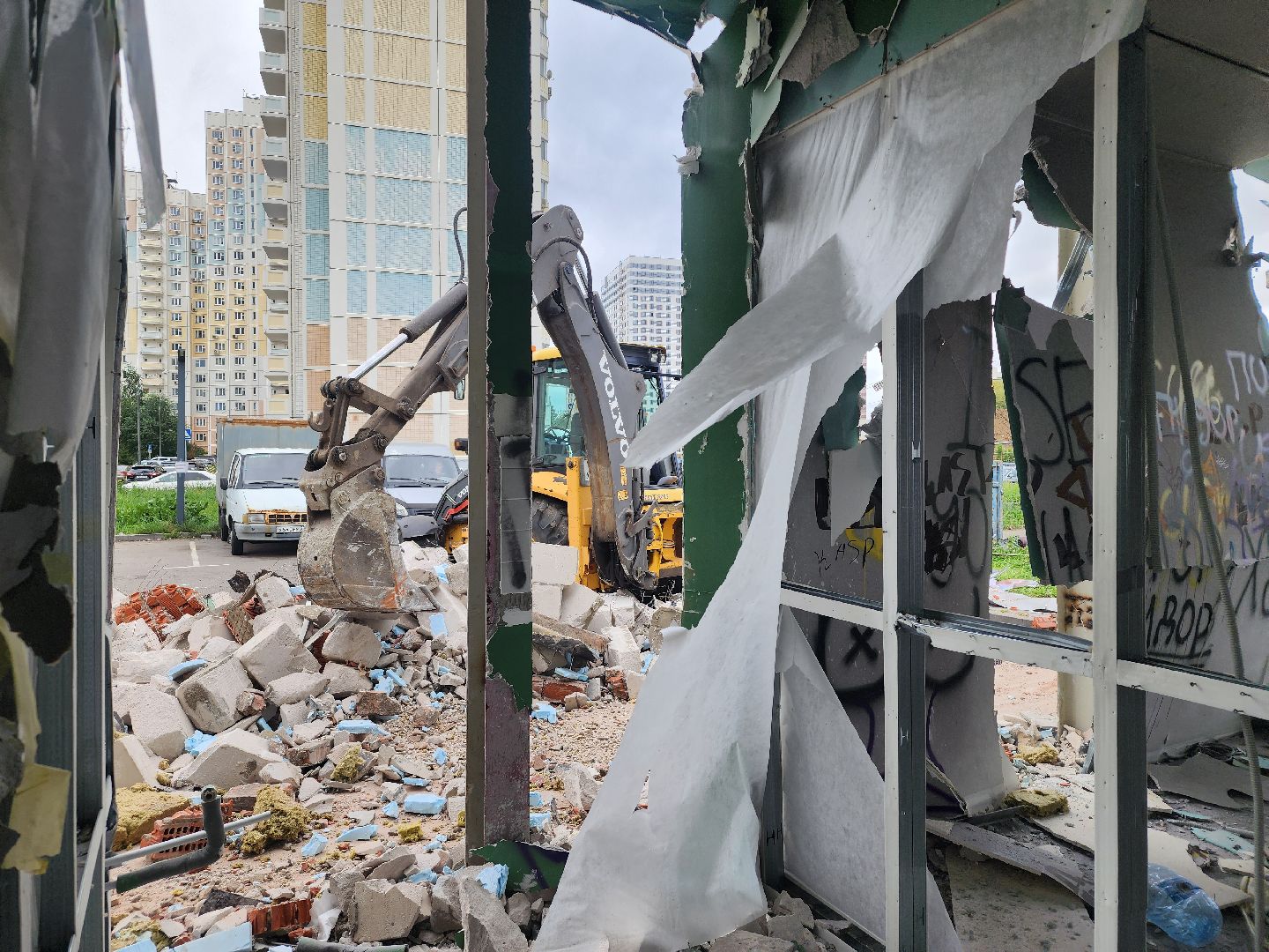 мытищи,  снос незаконных объектов,