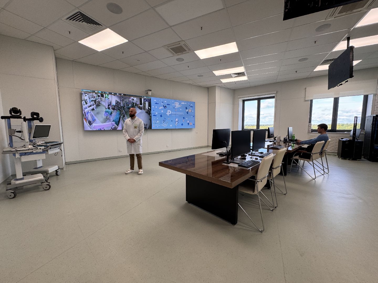 Телемедицина, Красногорская больница Рошаля, детский центр Рошаля,