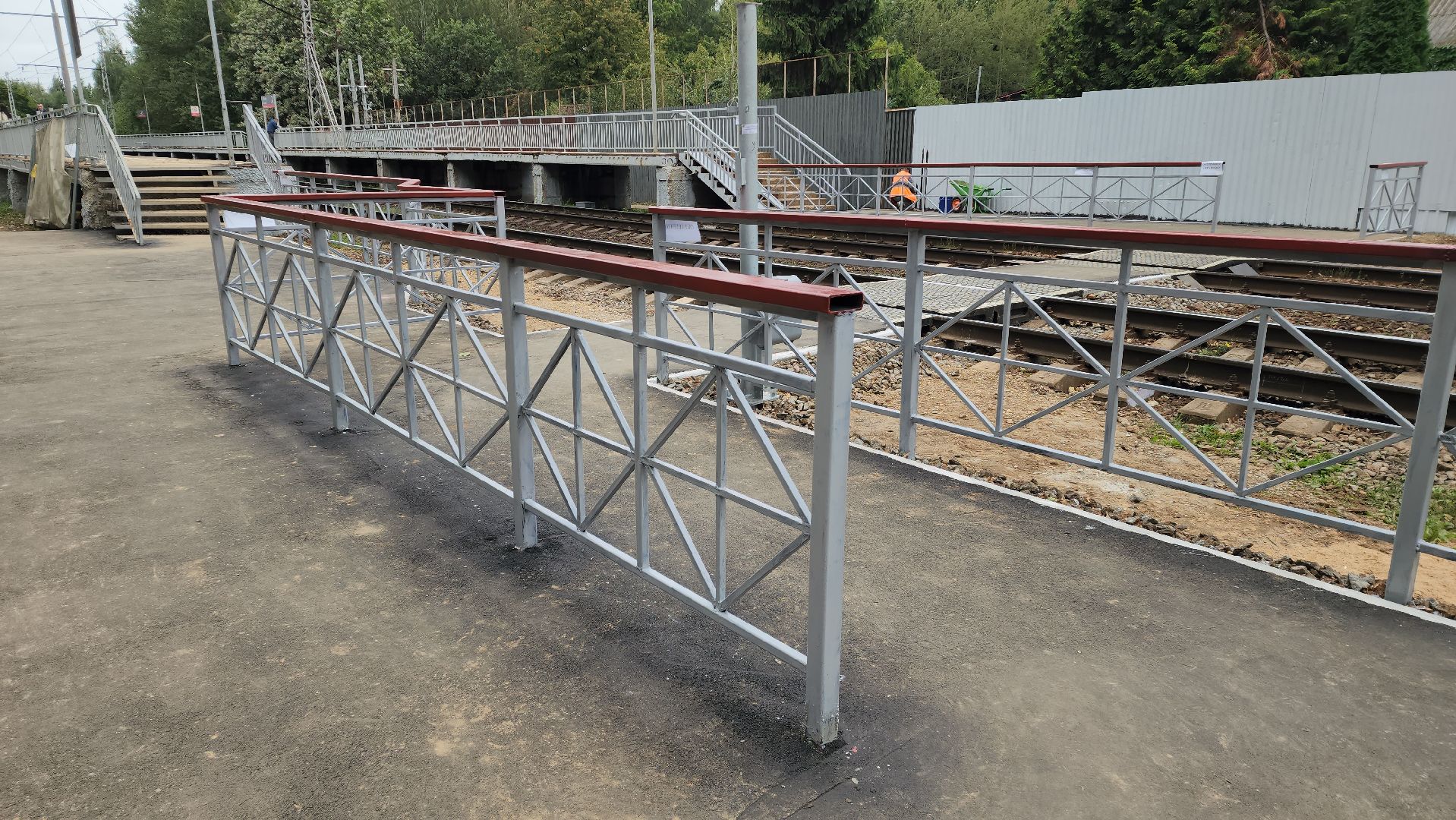 железная дорога, железнодорожная станция, железнодорожные пути, Лобня ,