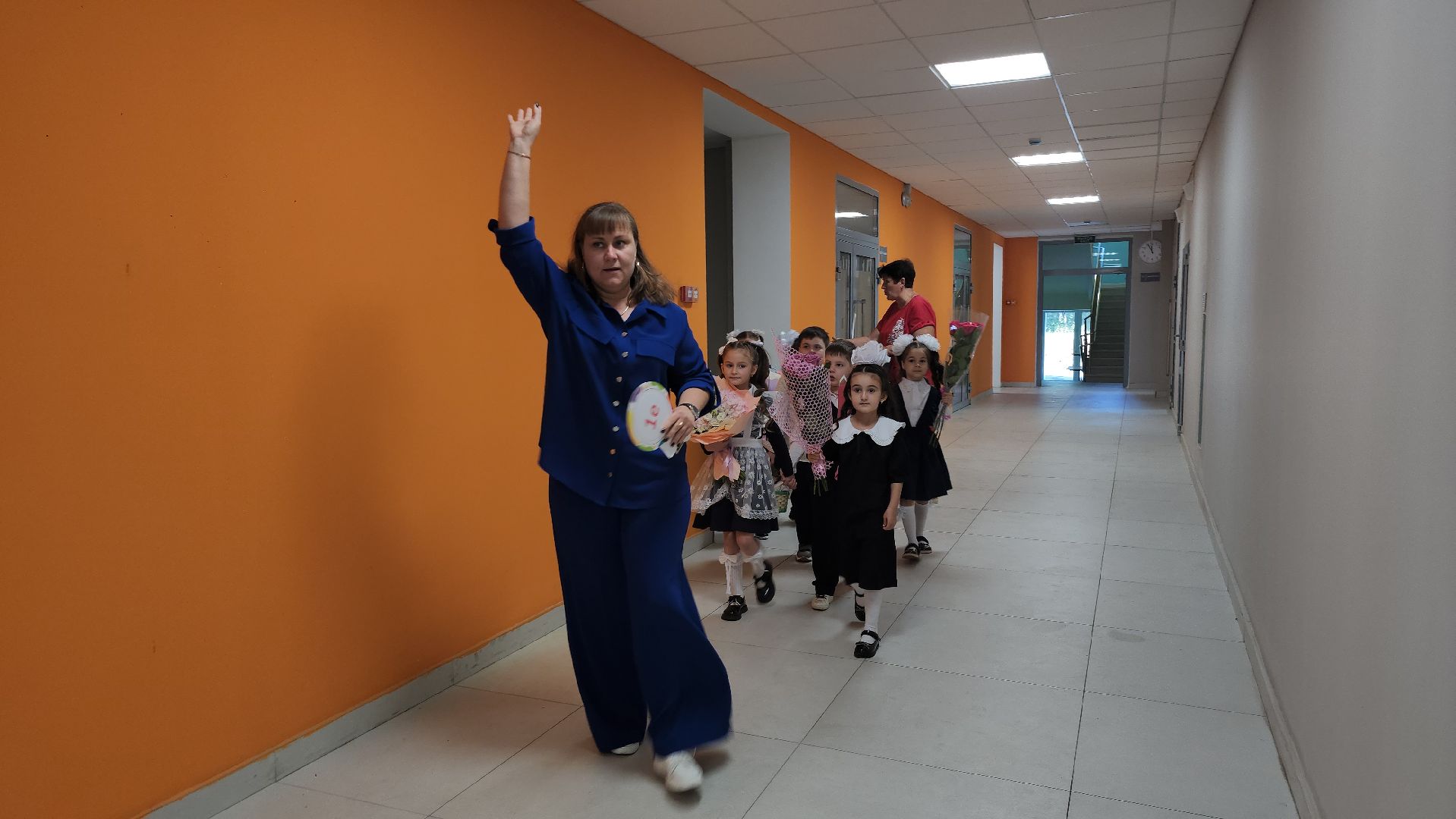 серпухов, подмосковье, открытие школы после капремонта,