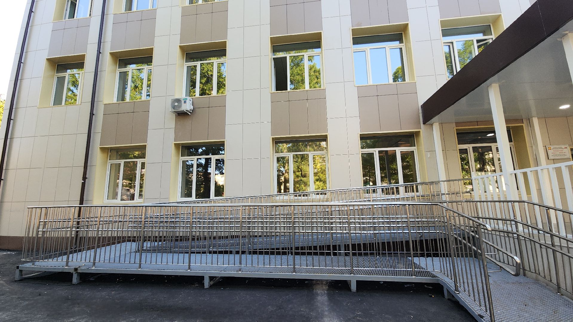 серпухов, подмосковье, открытие школы после капремонта,