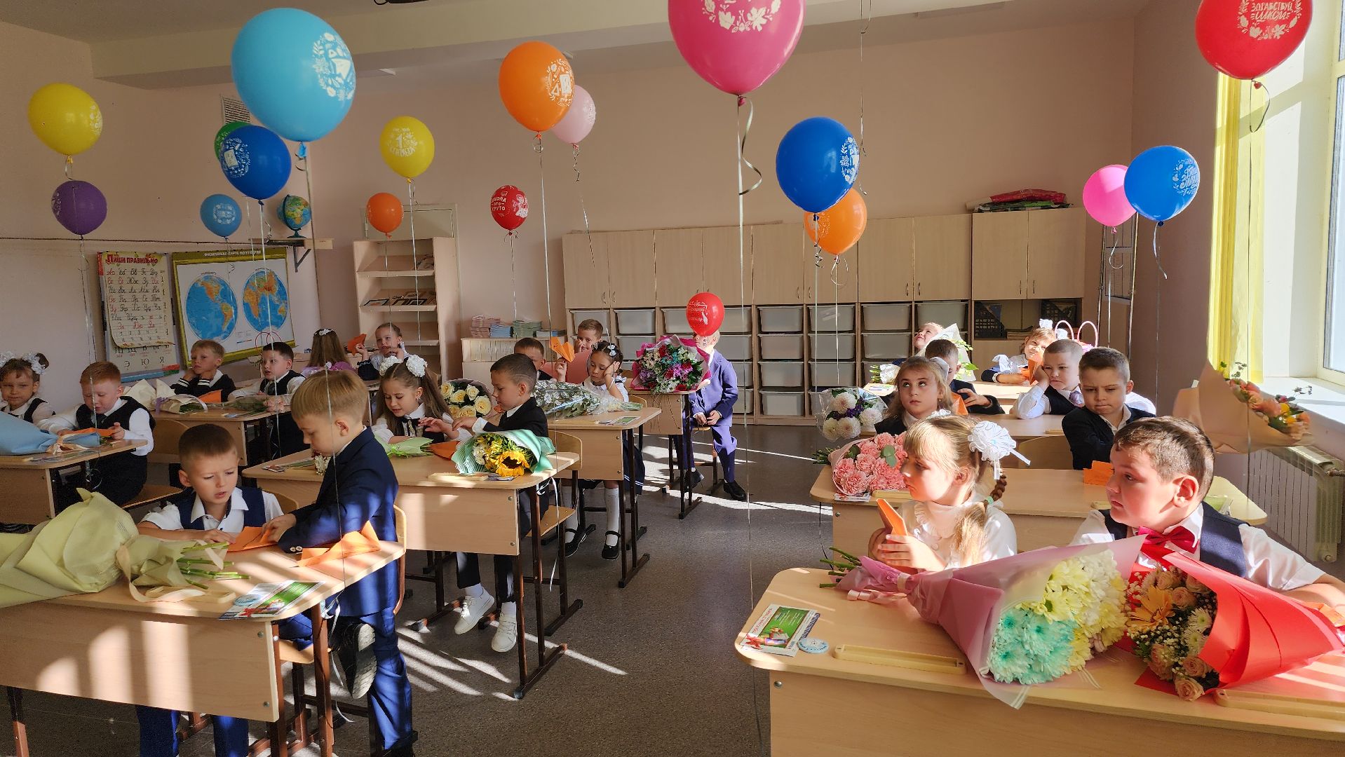 серпухов, подмосковье, открытие школы после капремонта,