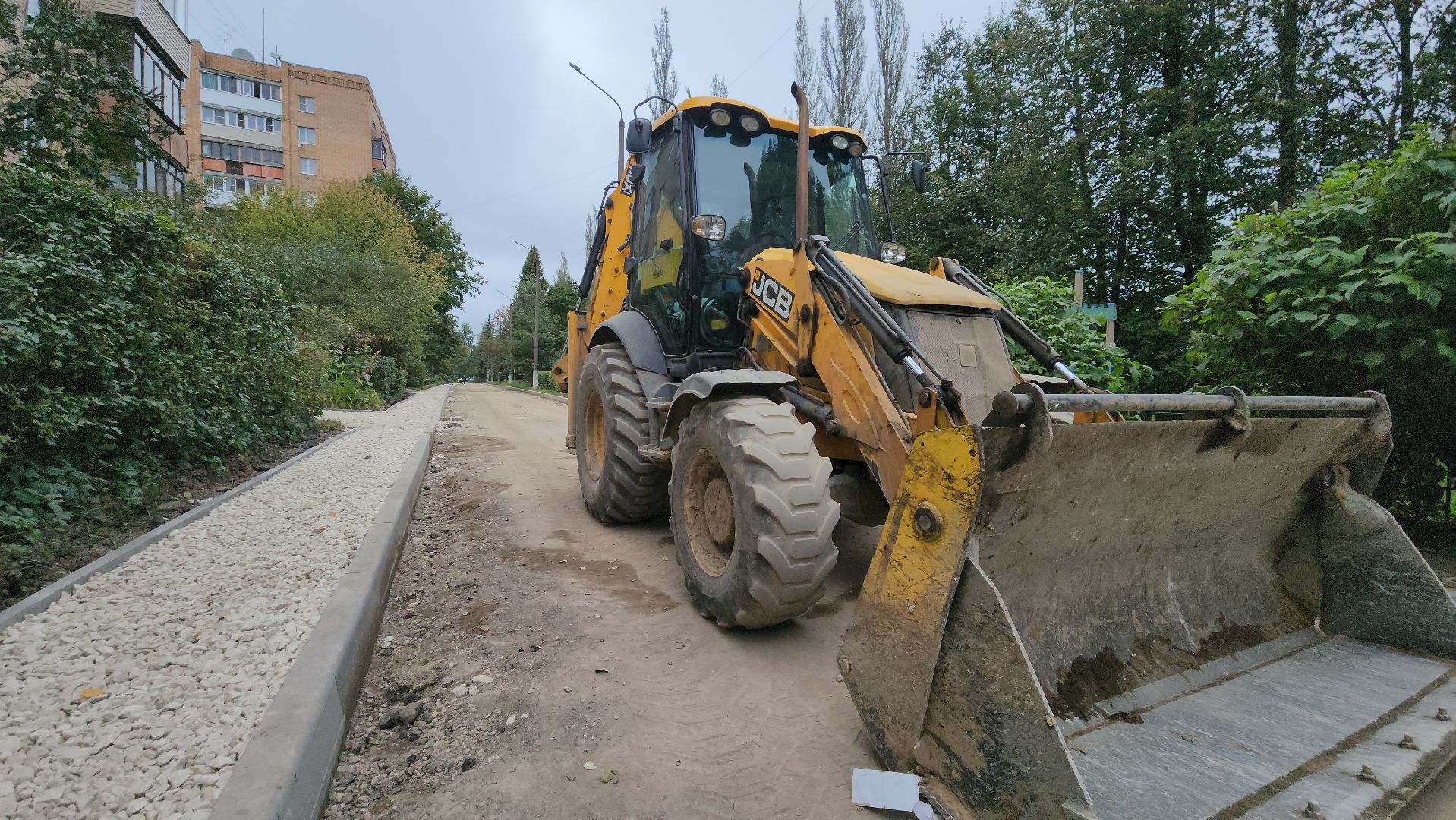 Асфальтирование , Благоустройство , Лобня ,