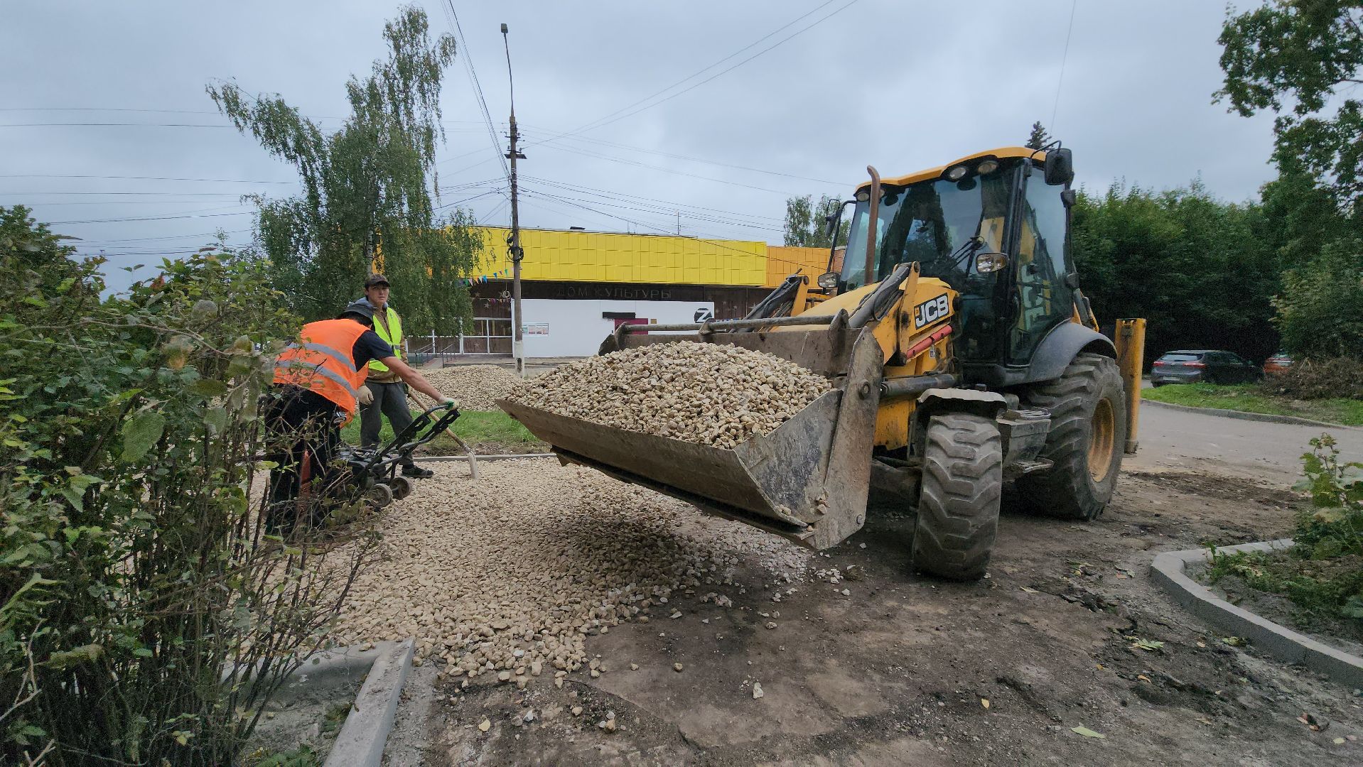 Асфальтирование , Благоустройство , Лобня ,