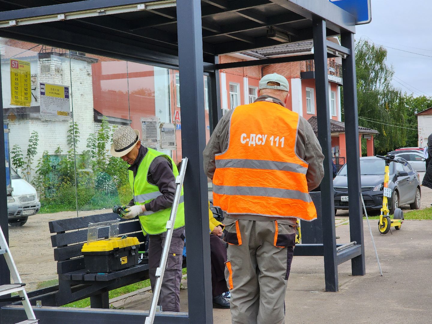 остановочный павильон,автобусная остановка, стеклянная остановка, старая купавна, богородский городской округ,
