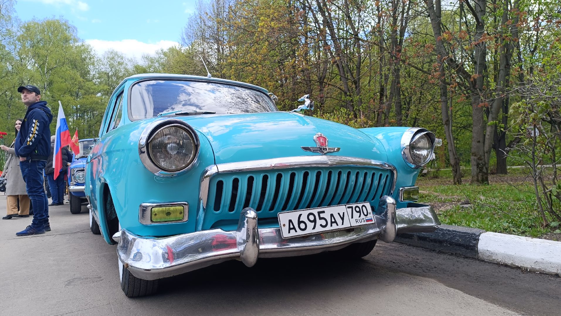 Лобня, автопробег, День Победы