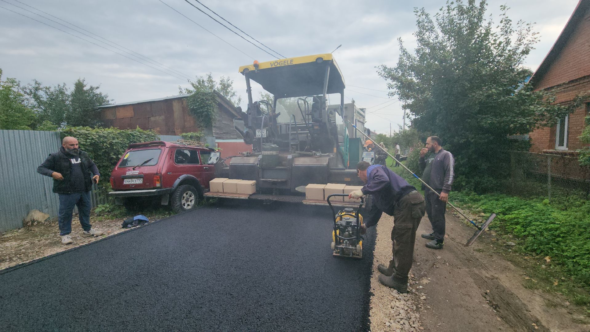 серпухов, улица малая катанинная, новая дорога, благоустройство в серпухове,