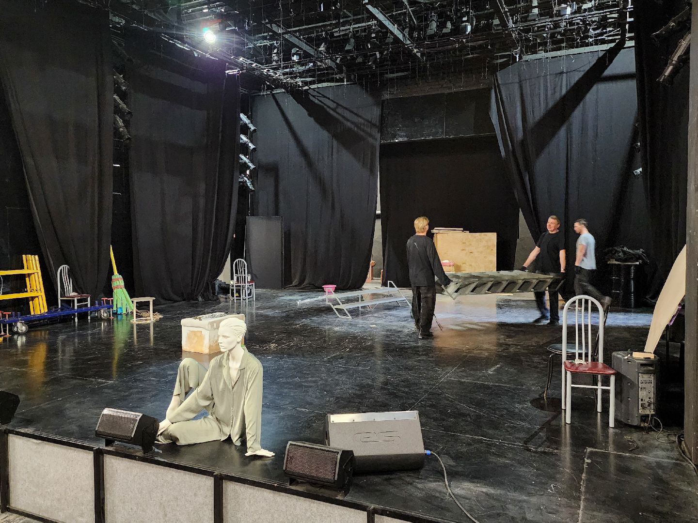 Подольск, Культура, подольский драматический театр, Юбилей театра, Выставка, Сцена,