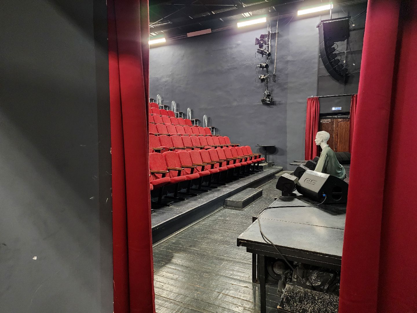 Подольск, Культура, подольский драматический театр, Юбилей театра, Выставка, Сцена,