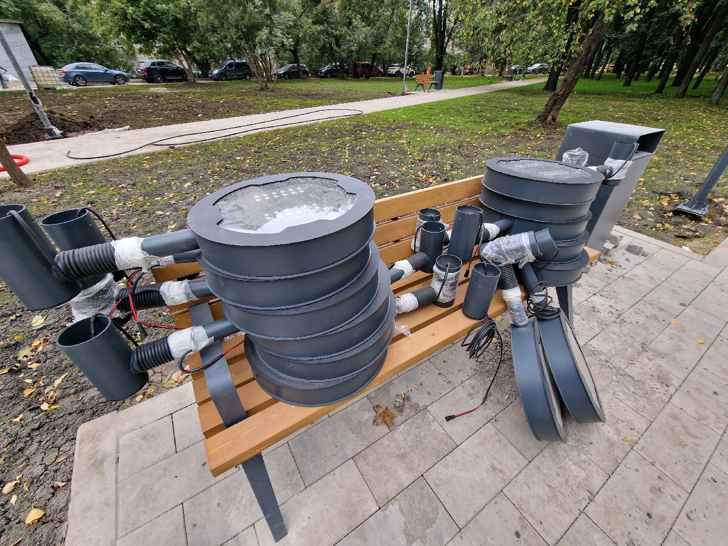 сквер на крупешина в балашихе, благоустройство, балашиха,