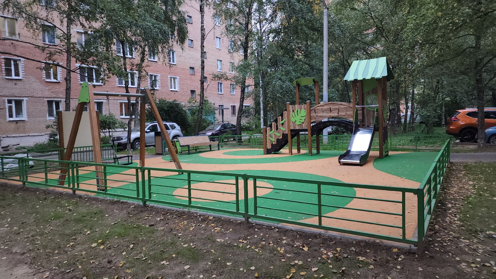 пушкино, благоустройство, детская площадка, новая детская площадка, игровые элементы,дети, игровой комплекс, качели, качалка,формирование комфортной городской среды,