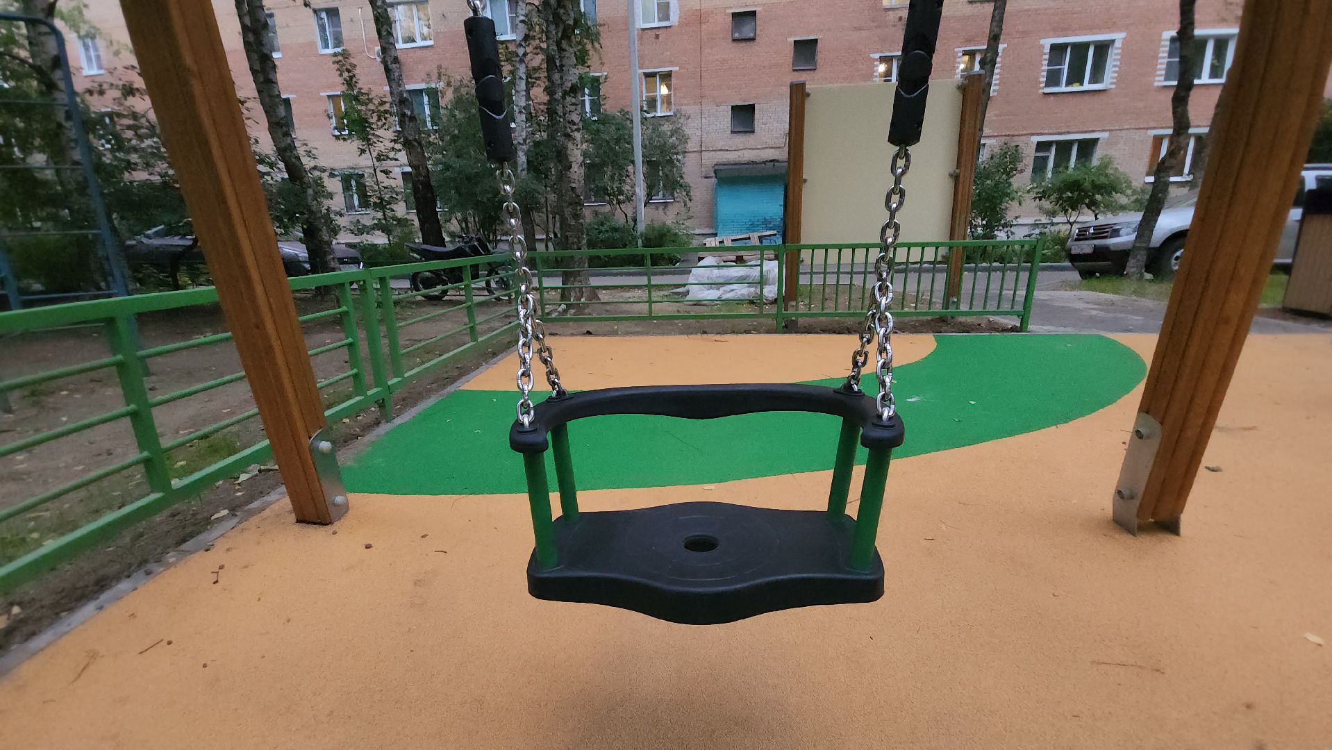 пушкино, благоустройство, детская площадка, новая детская площадка, игровые элементы,дети, игровой комплекс, качели, качалка,формирование комфортной городской среды,