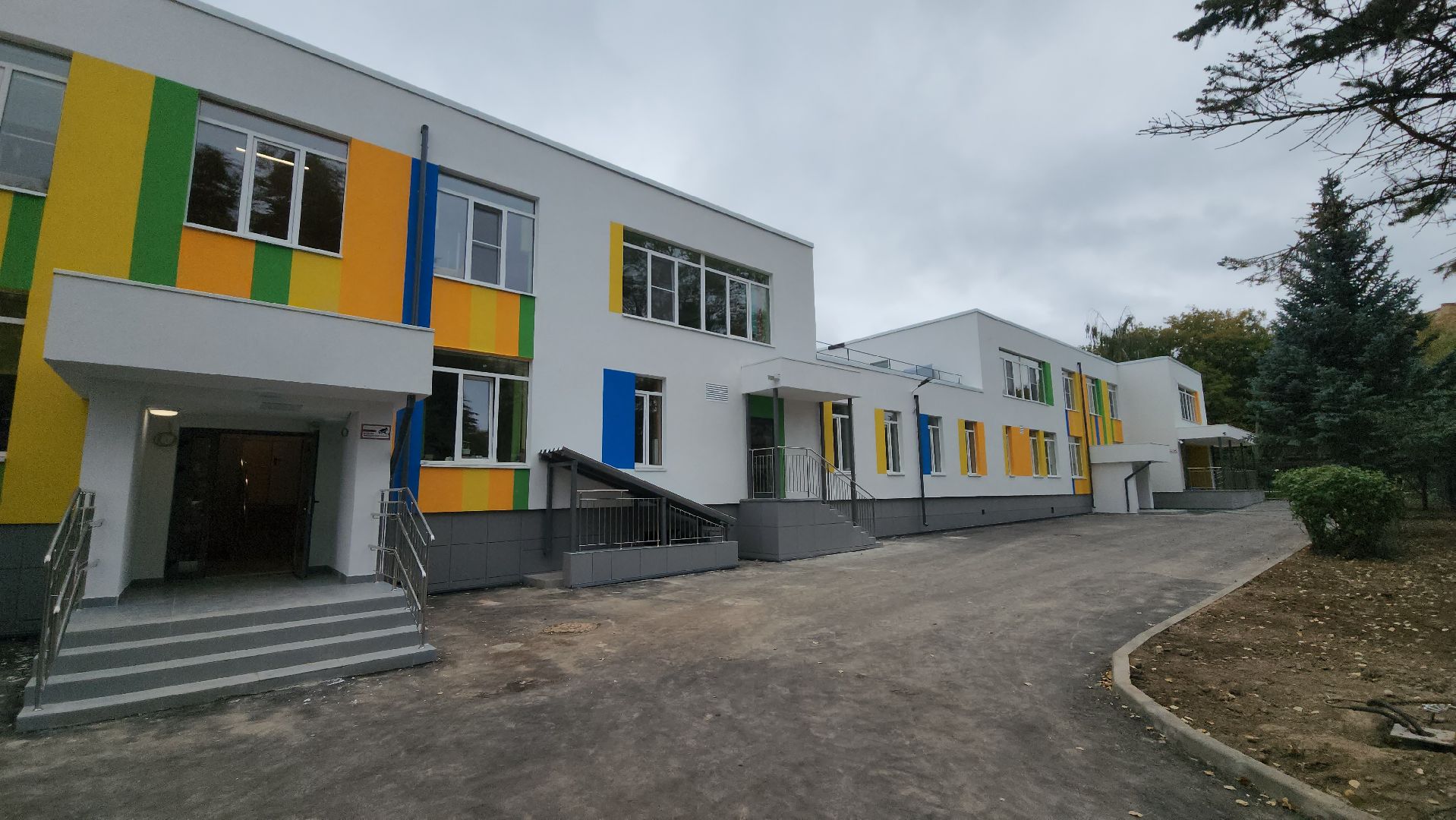 серпухов, детский сад улыбка, поселок пограничный, капитальный ремонт детского сада,