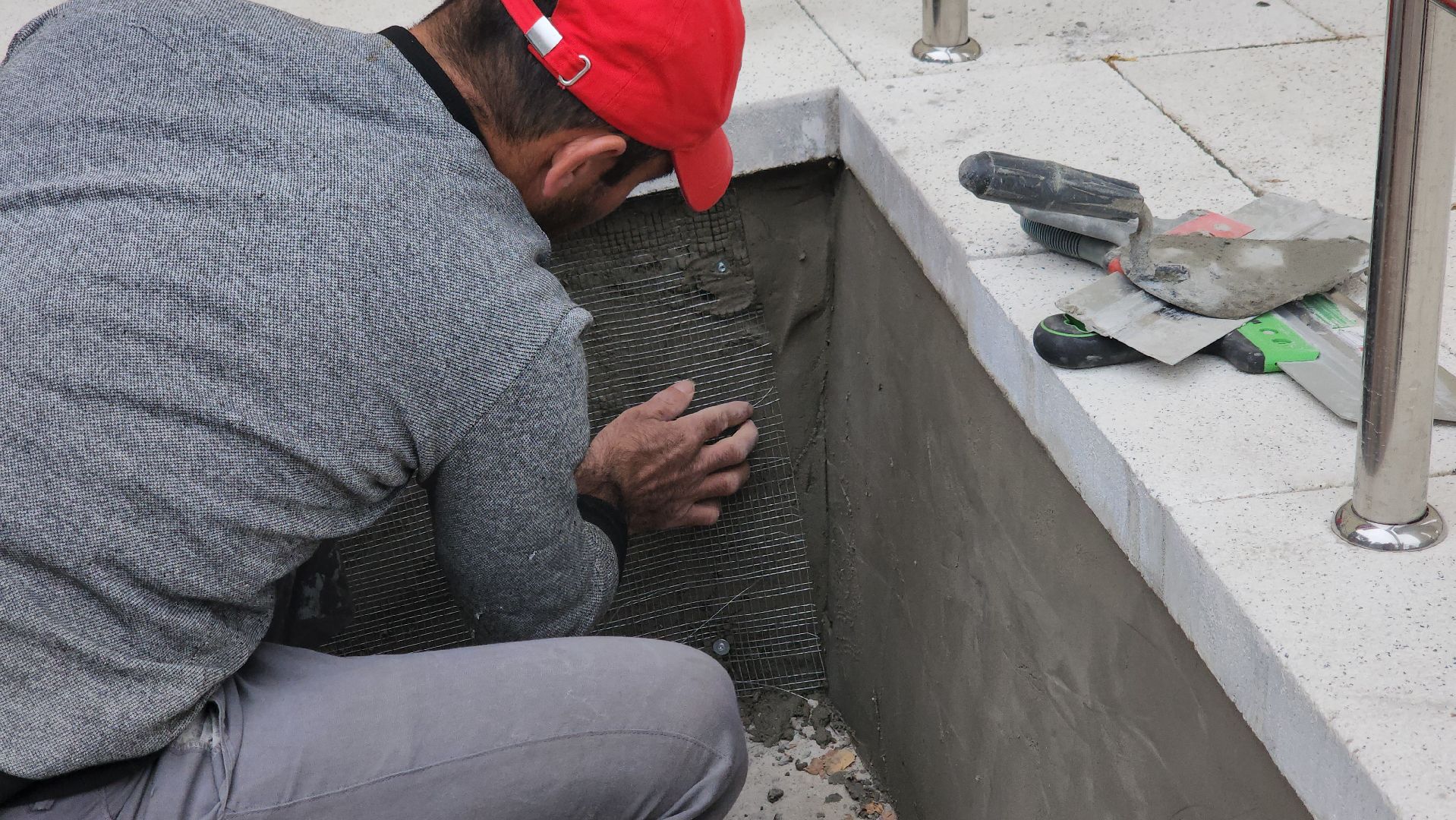 щёлково, ремонт крыльца, Центральный дворец культуры,