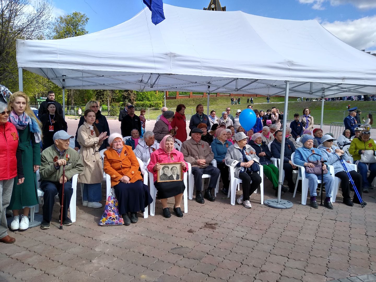 Раменское, День Победы, возложение цветов