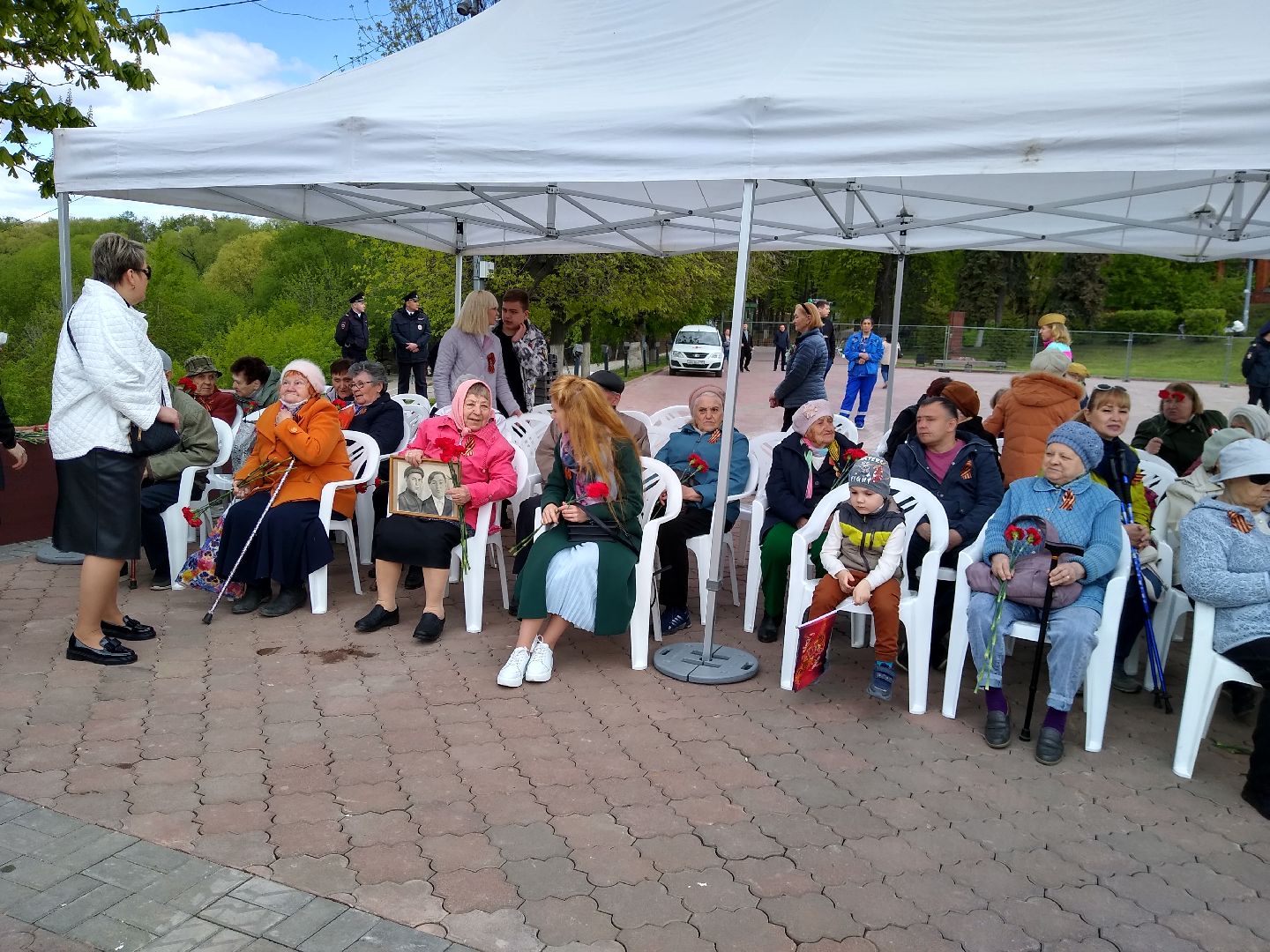 Раменское, День Победы, возложение цветов