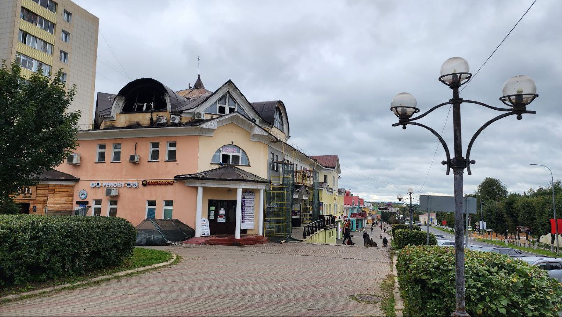 Дмитров, Дом Милютиных, МЧС, ЧП,