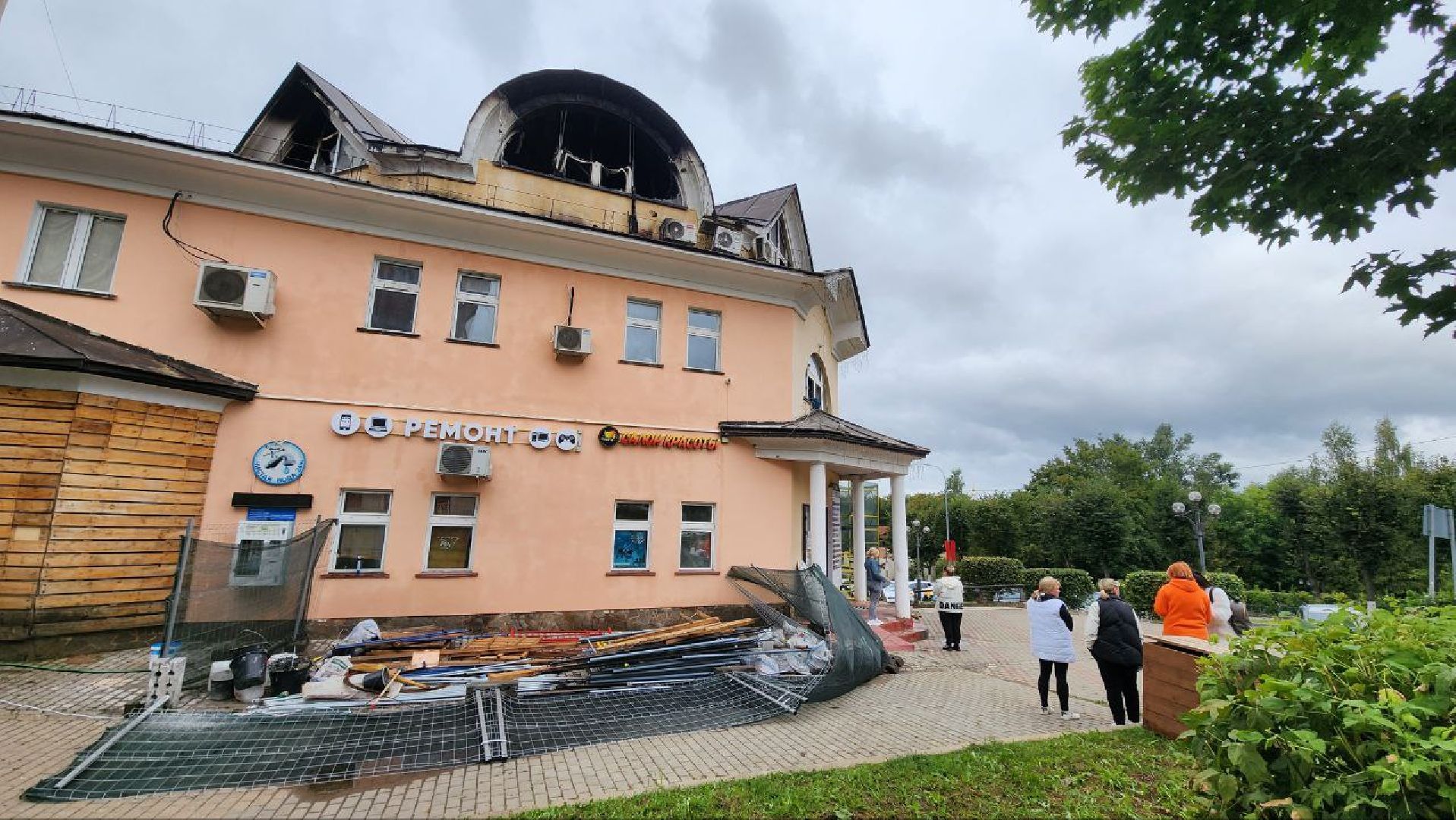 Дмитров, Дом Милютиных, МЧС, ЧП,