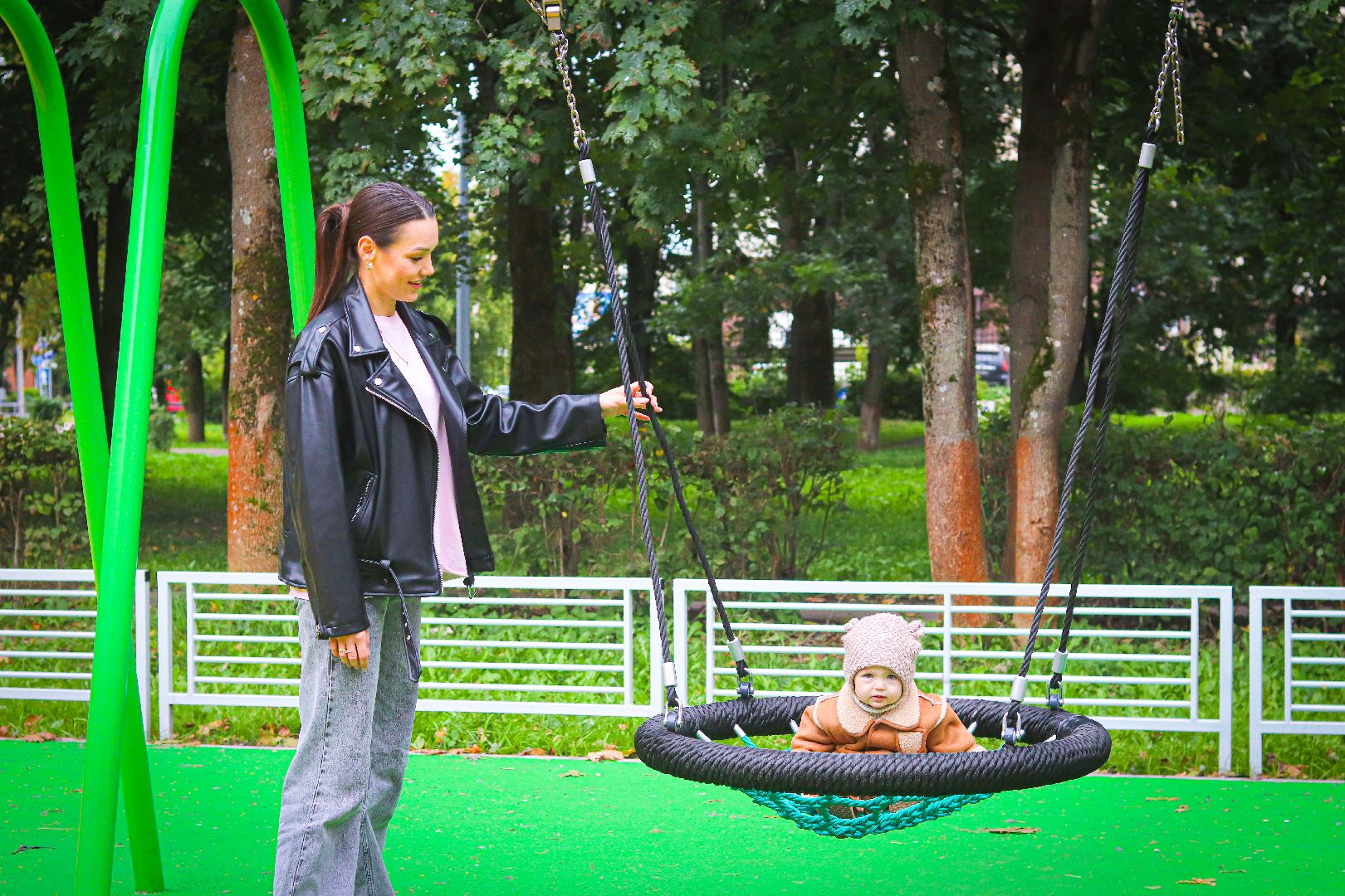 клин, общество, дети, открытие детской площадки, благоустройство,