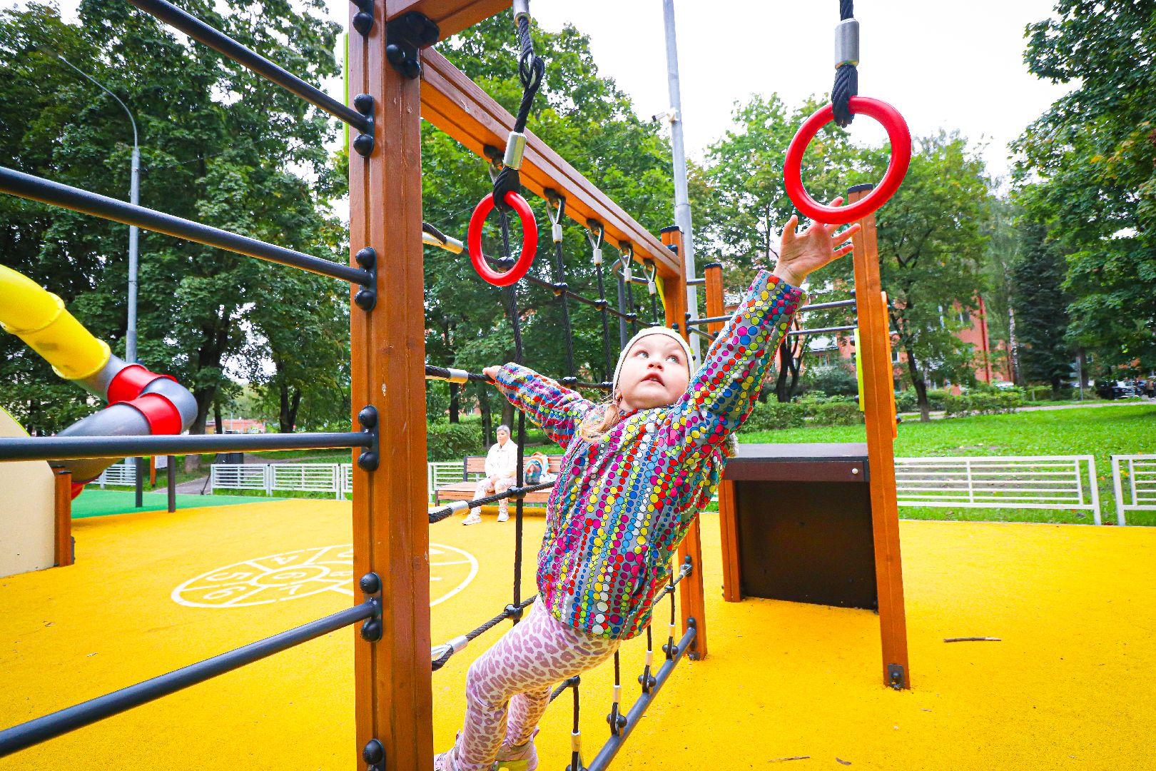 клин, общество, дети, открытие детской площадки, благоустройство,