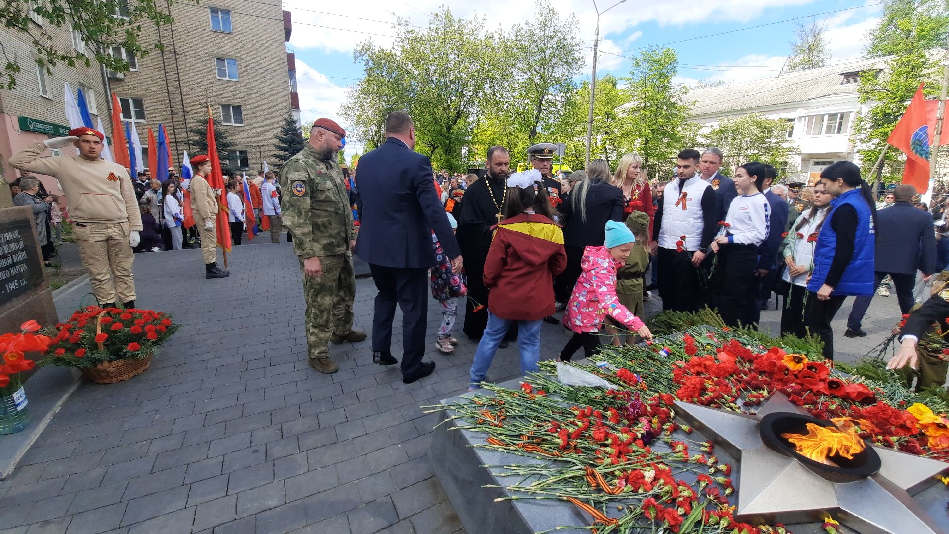 9 мая, Шатура, торжественные мероприятия.