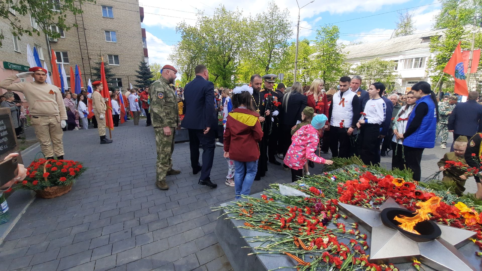 9 мая, Шатура, торжественные мероприятия.