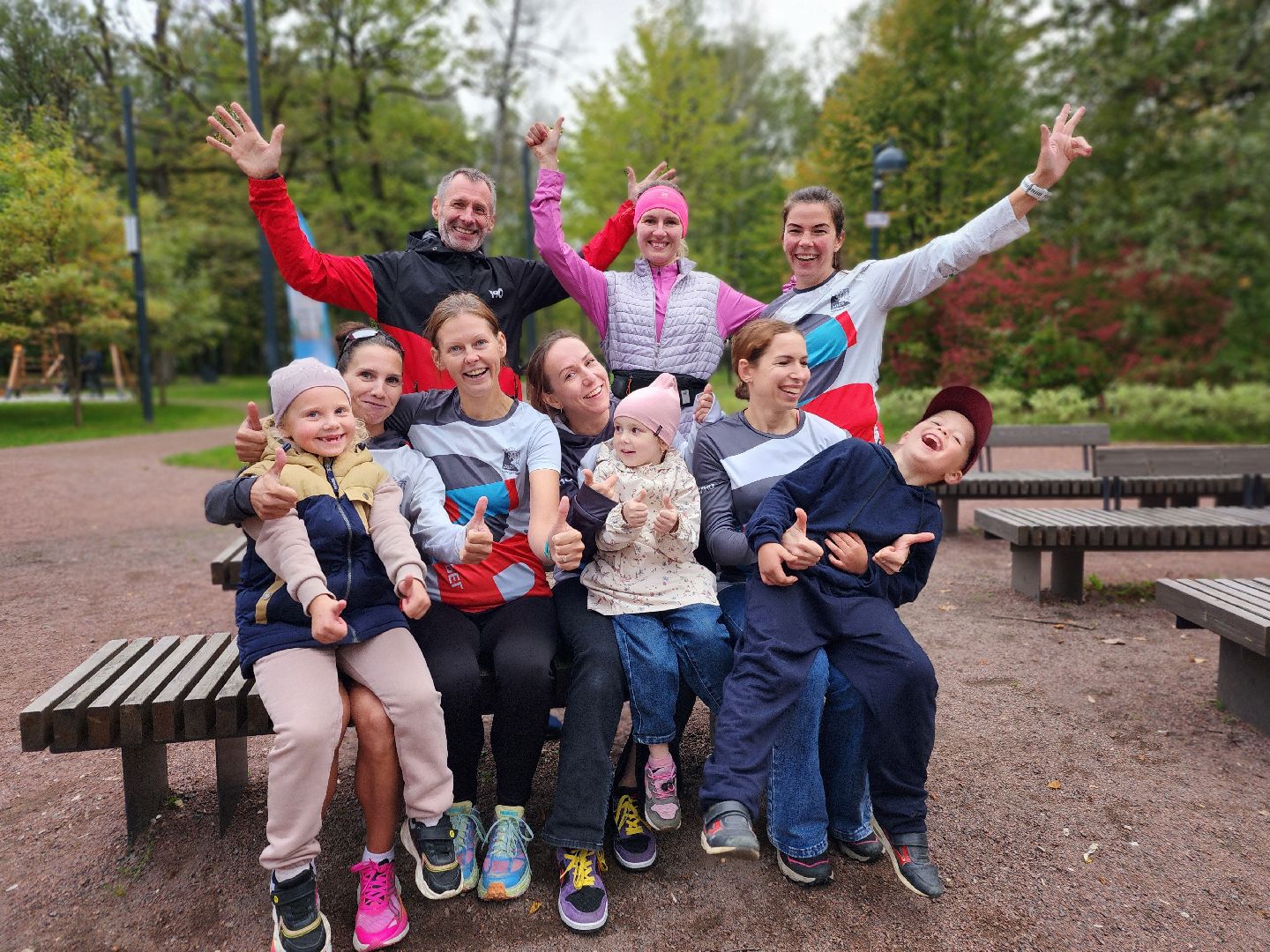 фрязино, бег в парке, спорт - это жизнь,