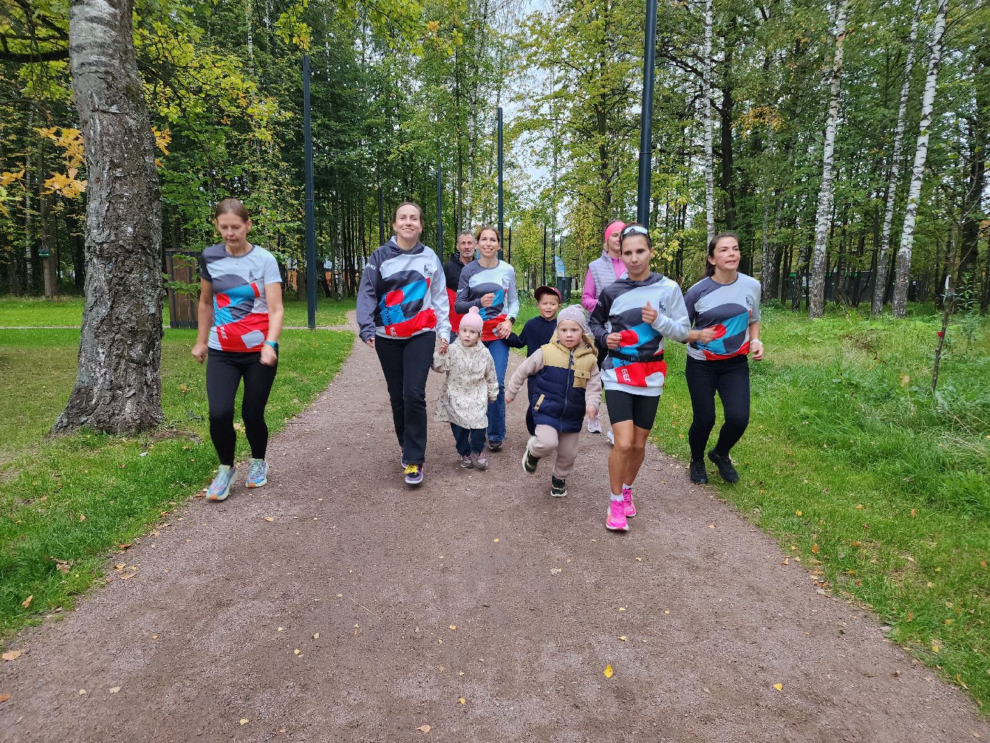 фрязино, бег в парке, спорт - это жизнь,