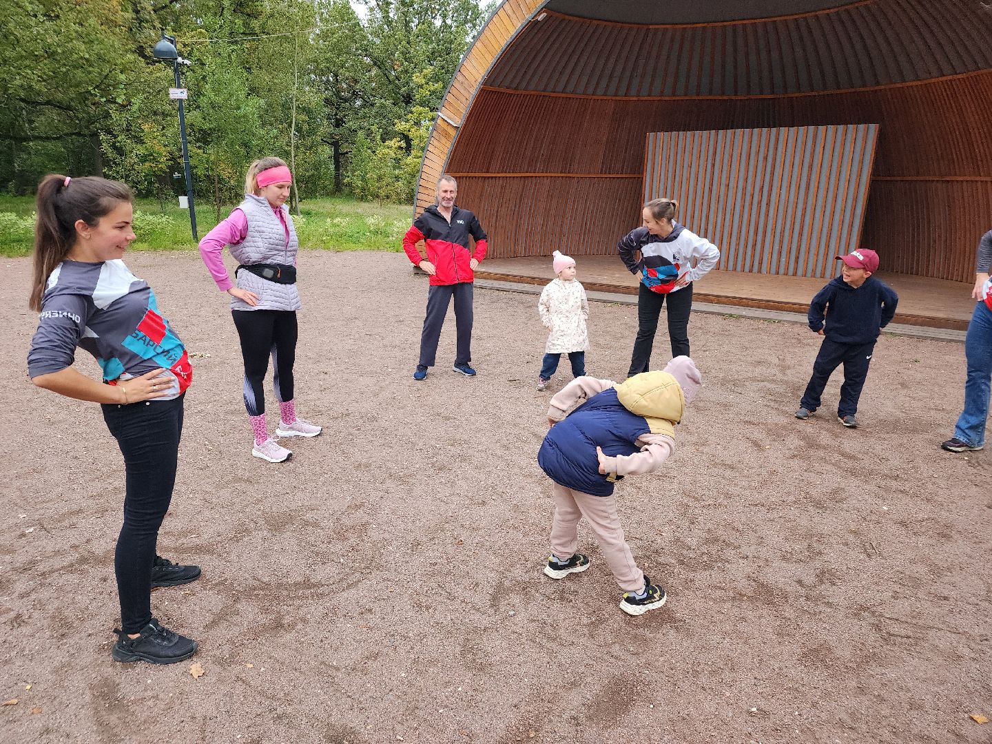 фрязино, бег в парке, спорт - это жизнь,