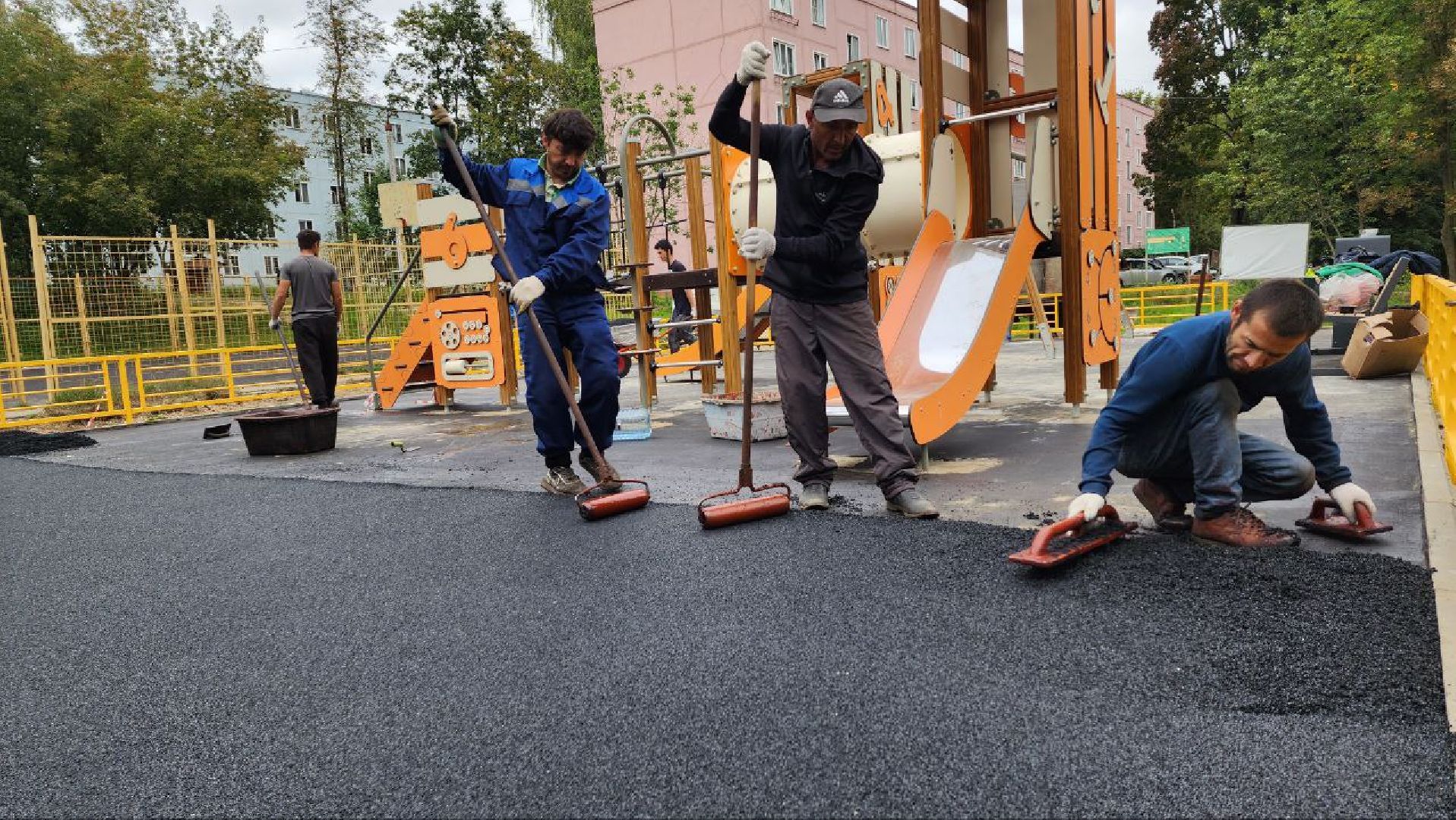 Дмитров, Благоустройство, Детские площадки, Минблаго,