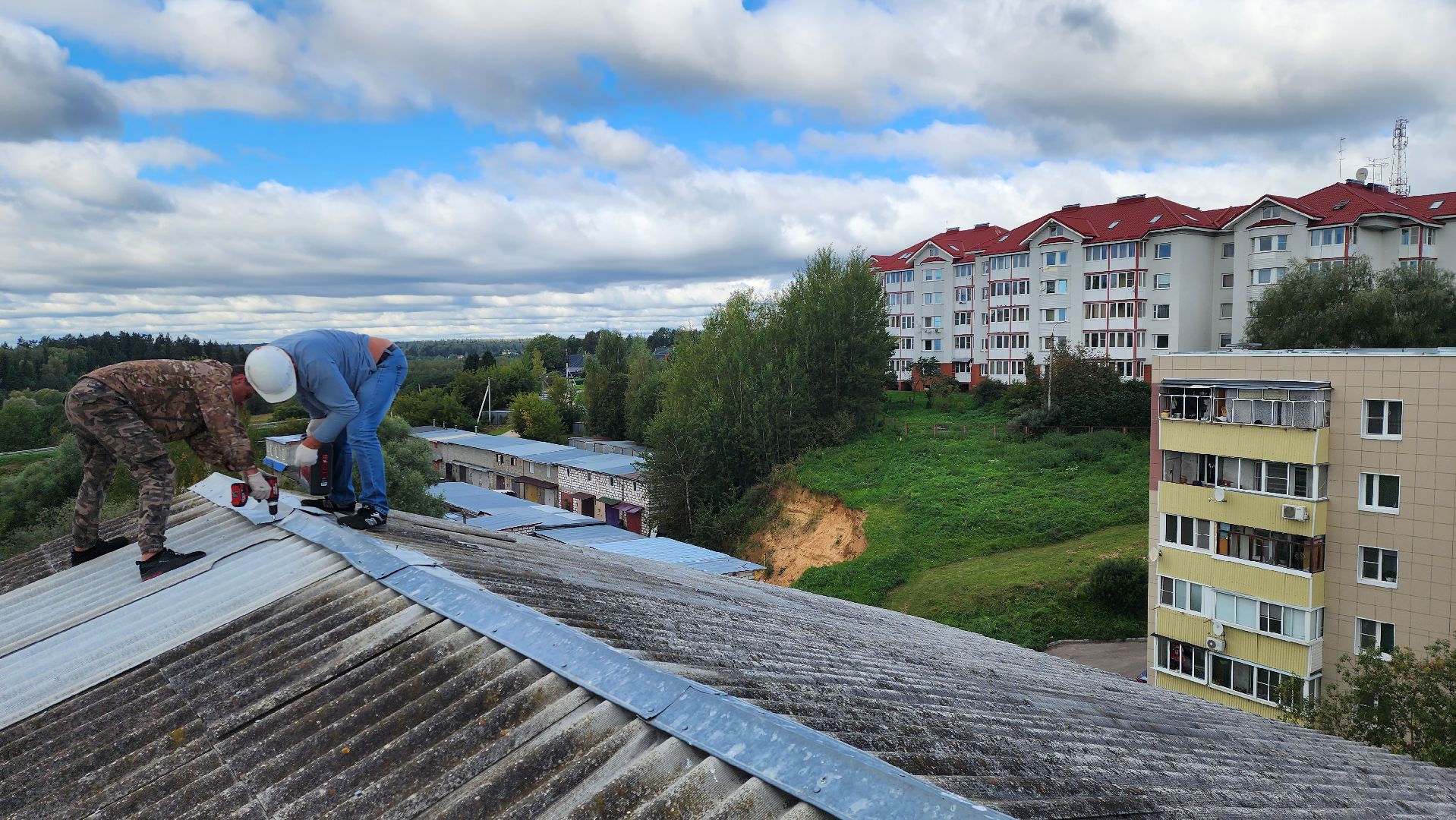 истра, жкх, ремонт крыши,