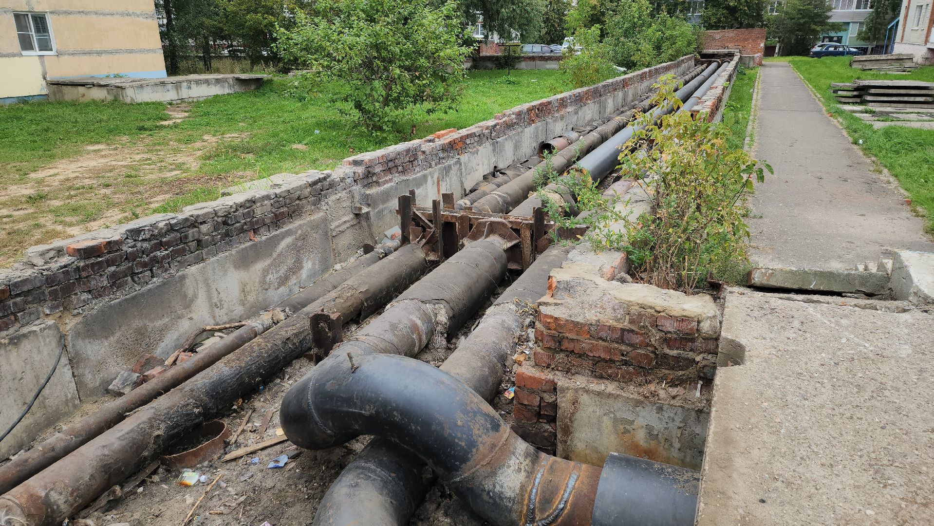 луховицы, замена теплосетей, жкх,