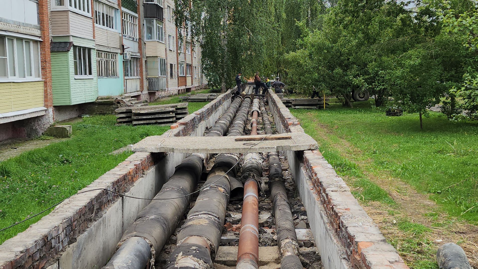 луховицы, замена теплосетей, жкх,