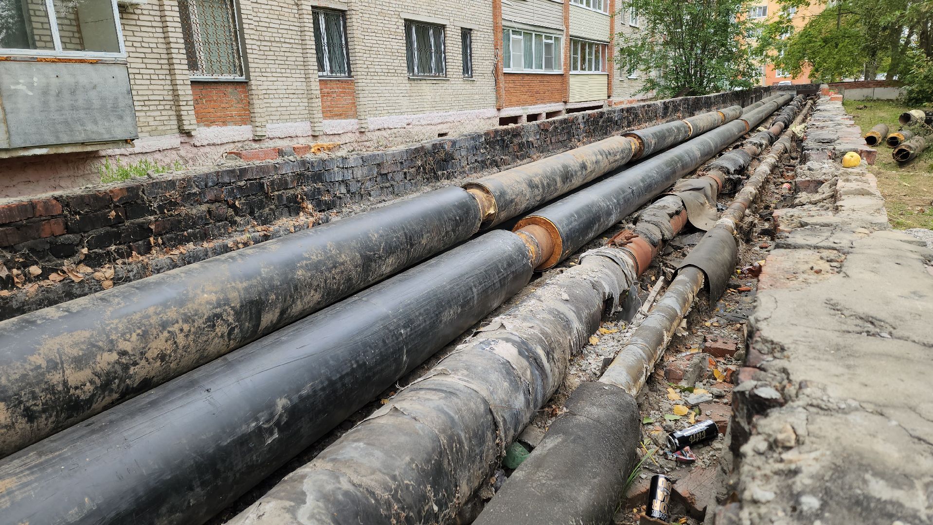 луховицы, замена теплосетей, жкх,