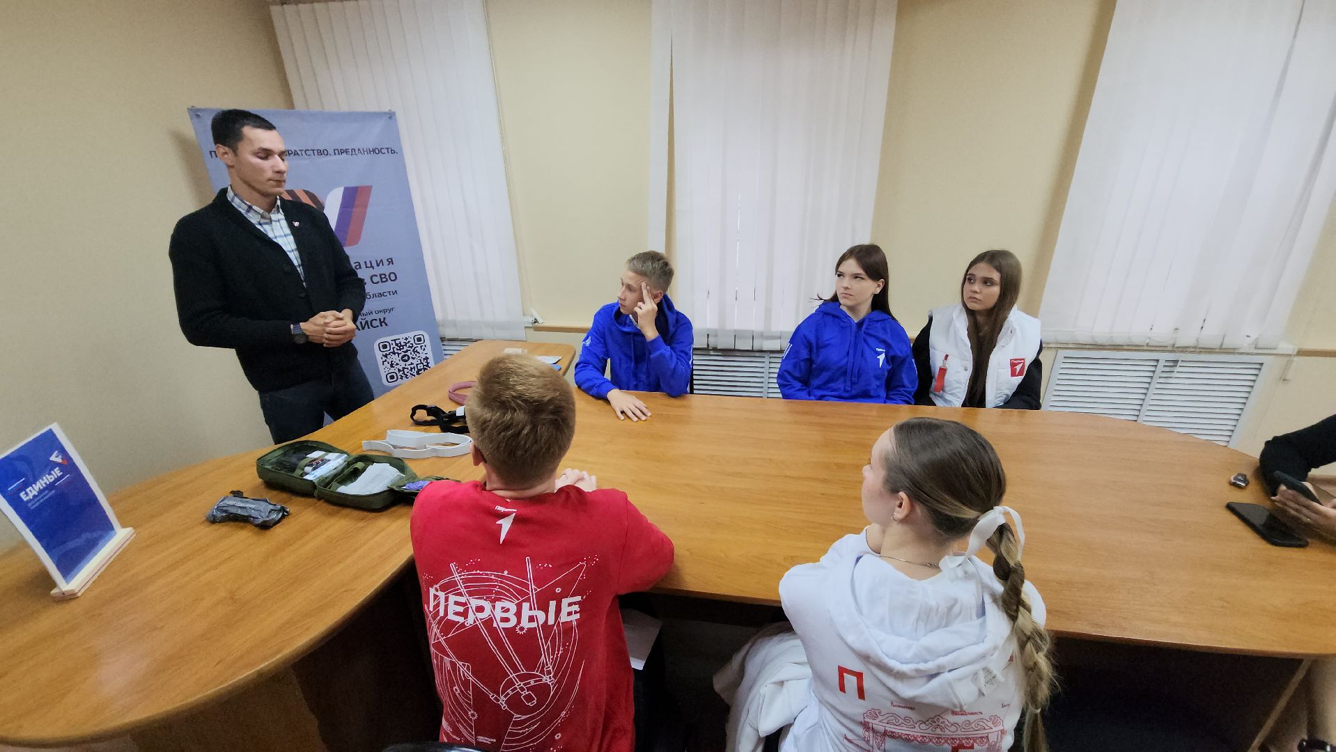 Зарайск, Ассоциация ветеранов СВО Зарайск, день солидарности в борьбе с терроризмом, Движение первых Зарайск, Уроки мужества,