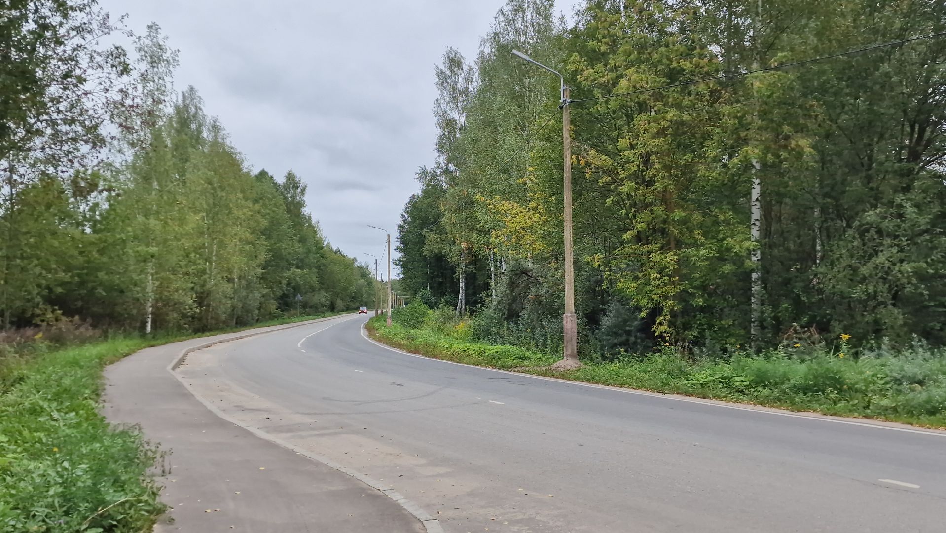 Освещениедороги, Дубна, Новыефонари,