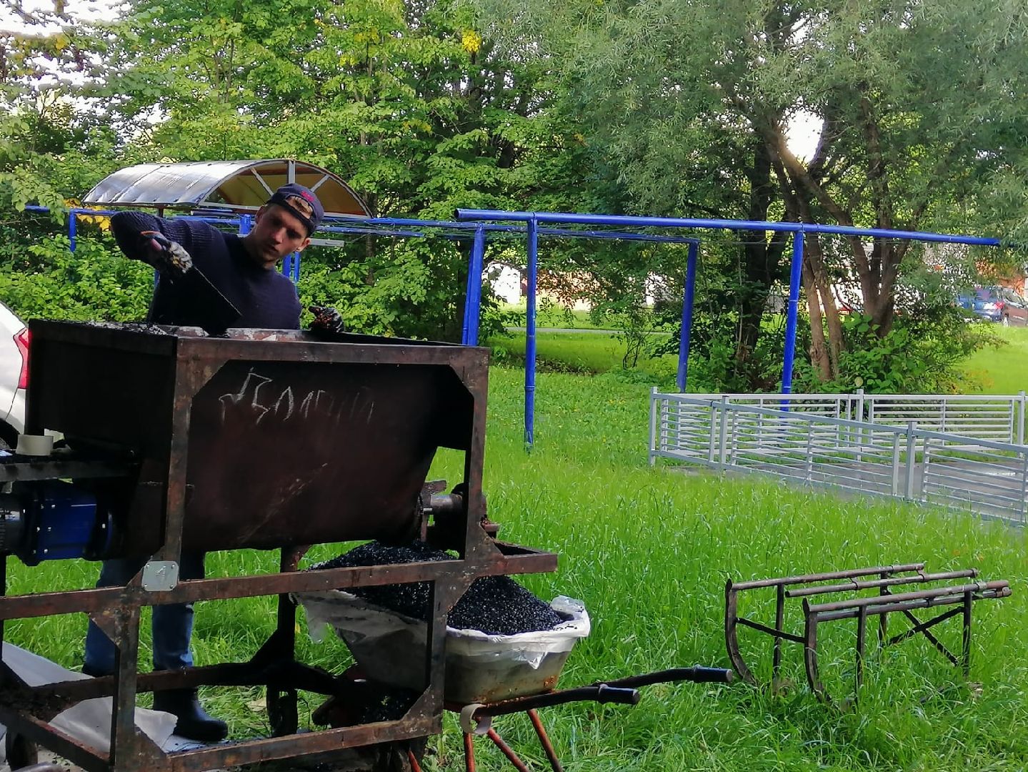 городской округ восход, благоустройство, детская  площадка, новая детская площадка,