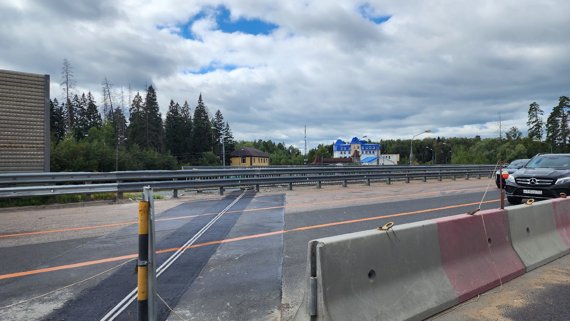 ремонт путепровода, м9 балтия, истра,