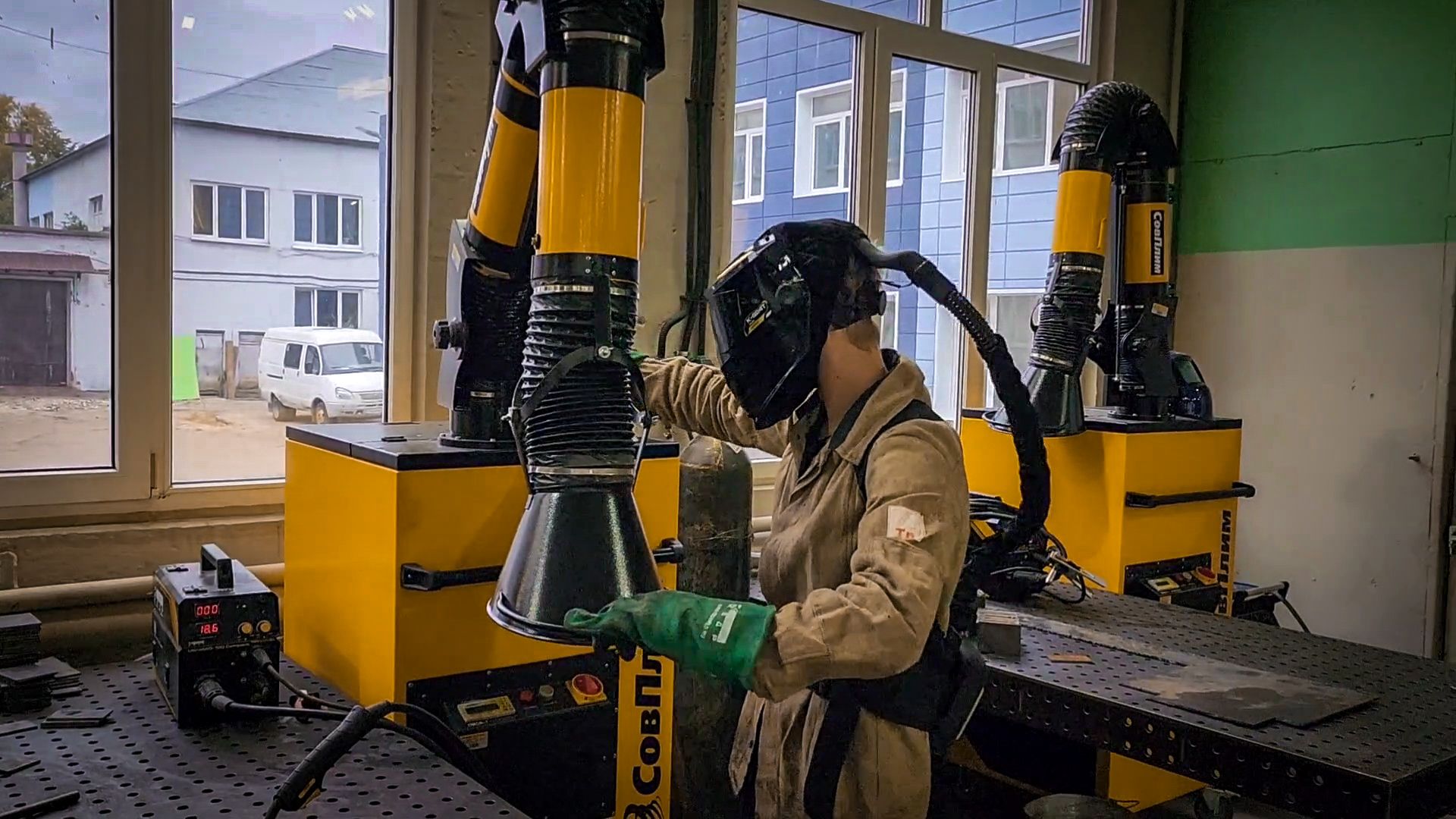 бронницы, автомобильно-дорожный колледж в бронницах, новое оборудование в колледже бронниц, сварочное оборудование в колледже,